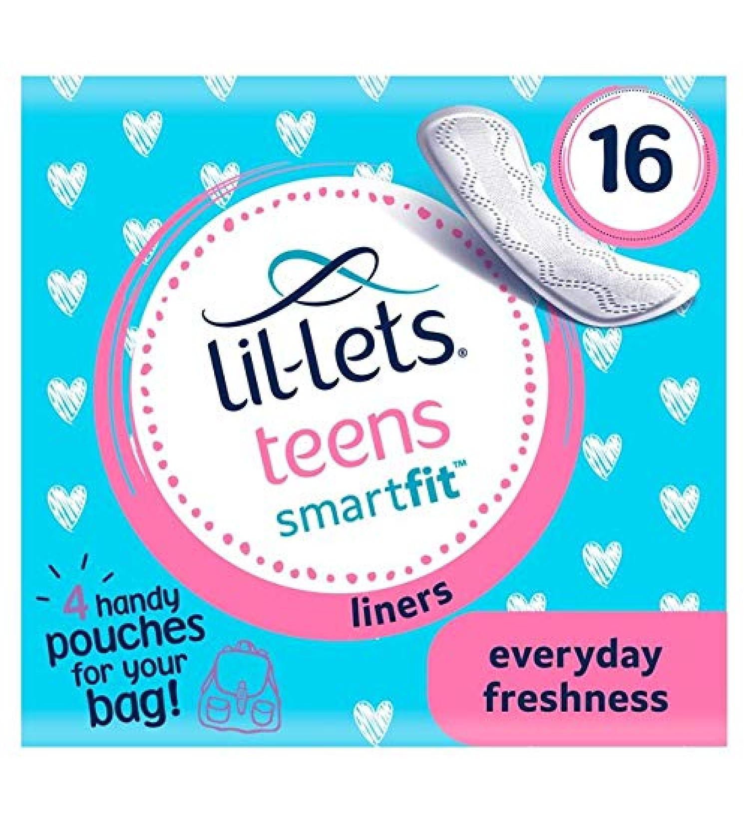 Lil-Lets Teens Liners 12 per pack 16 Count (Pack of 1)