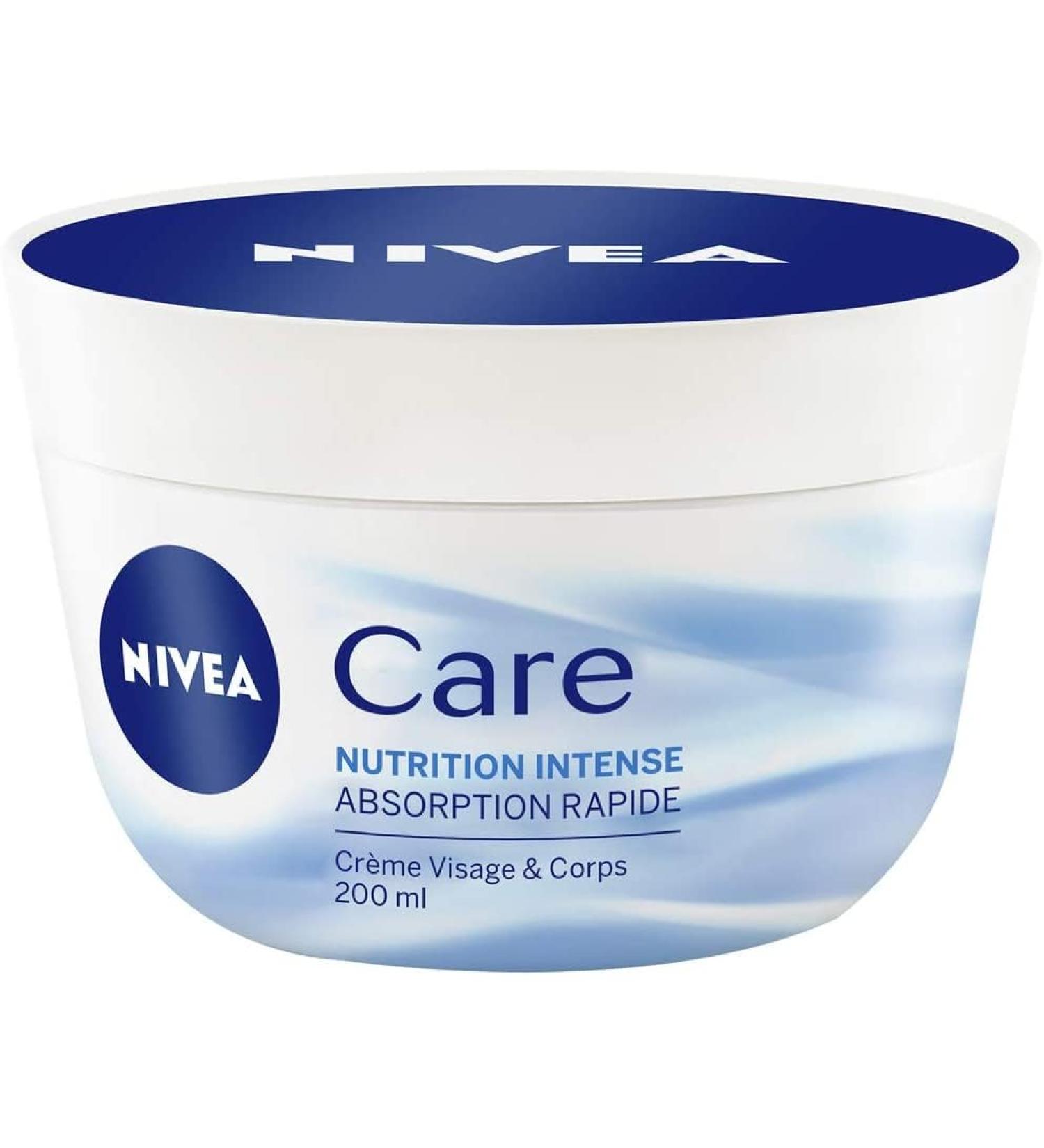 NIVEA Care Intense Nutrition Face and Body Cream 200 ml - Buy Online on GoSupps.com