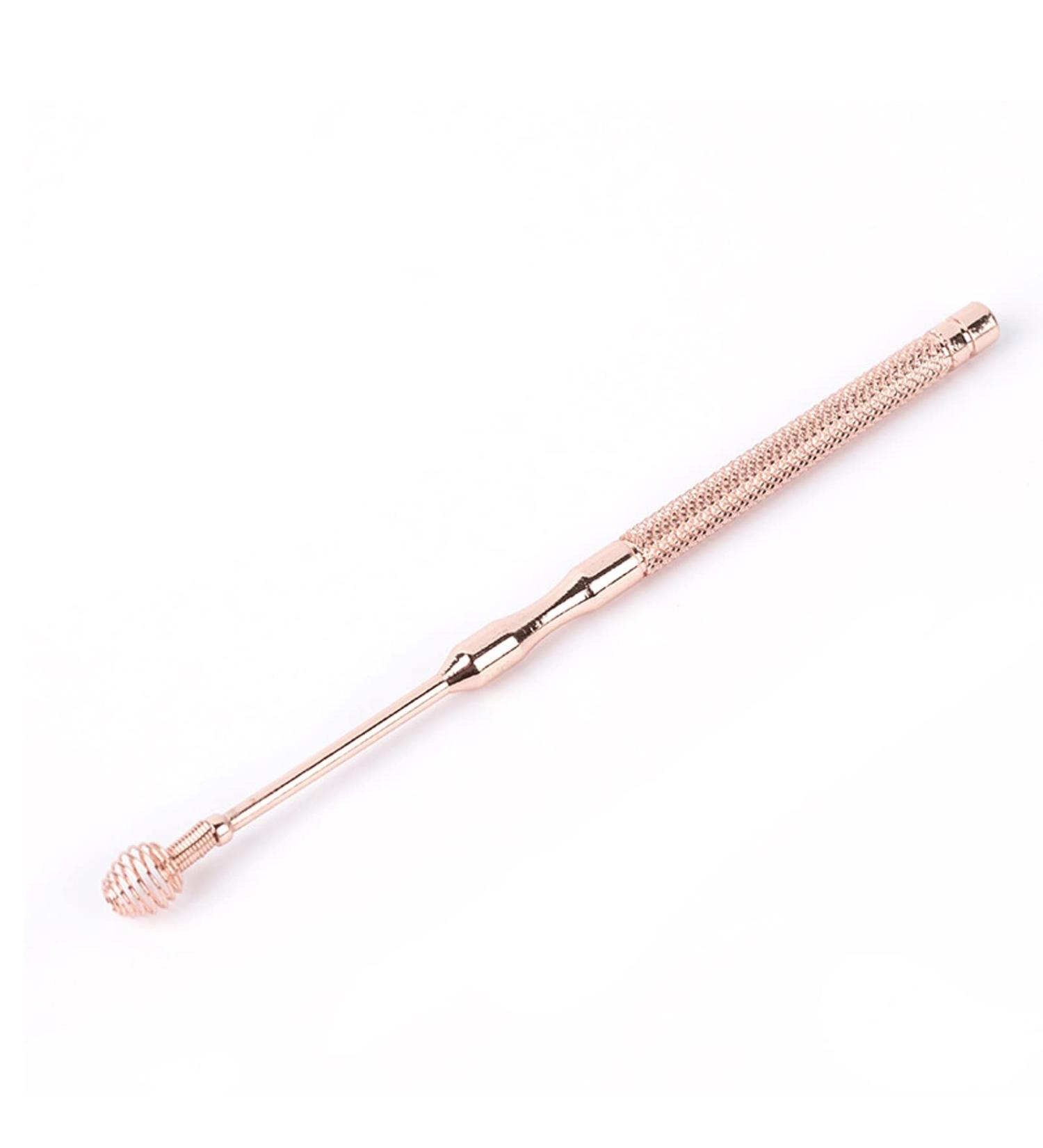 SSWERWEQ Ear wax removal tool Ear Wax Cleaner Ear Wax Removal Tool Earwax Remover Portable Stainless Steel Earpick Earwax Removal Tool (Color : Gold) - Buy Online on GoSupps.com