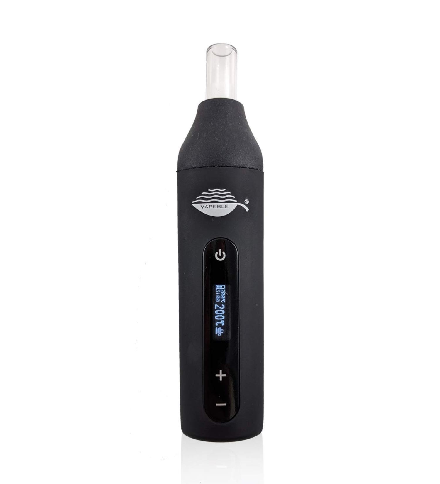 Vaporizer Vapreble Fog - Premium Glass Mouthpiece OLED Display & Stepless Temp Control for Super Vape with Herbal Resins - Buy Online on GoSupps.com