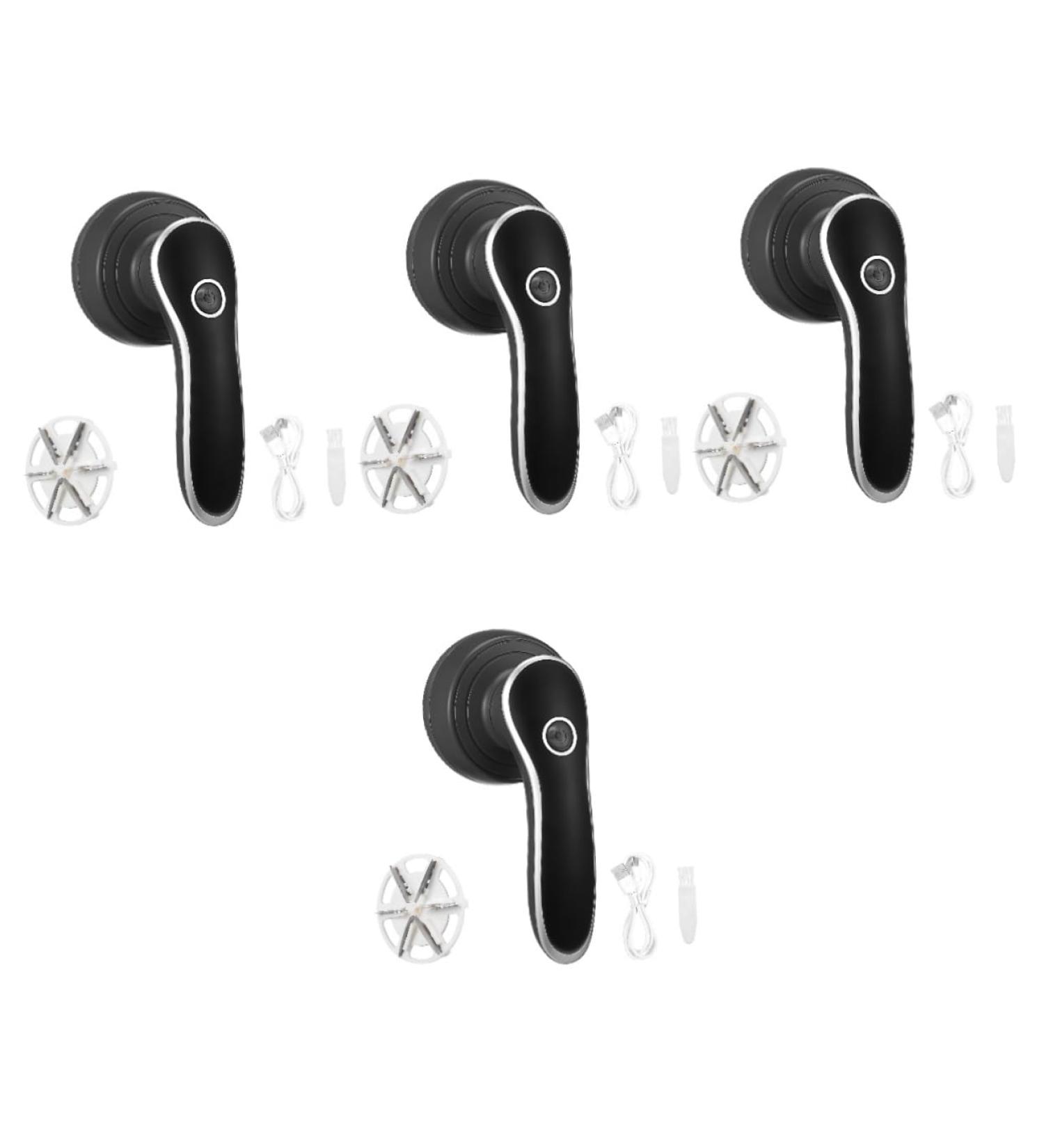 Mobestech Electric Lint Remover - Portable Fabric Defuzzer & Sweater Shaver | 4 Sets Stainless Steel Razor for Fuzz Removal | International Shipping - Buy Online on GoSupps.com