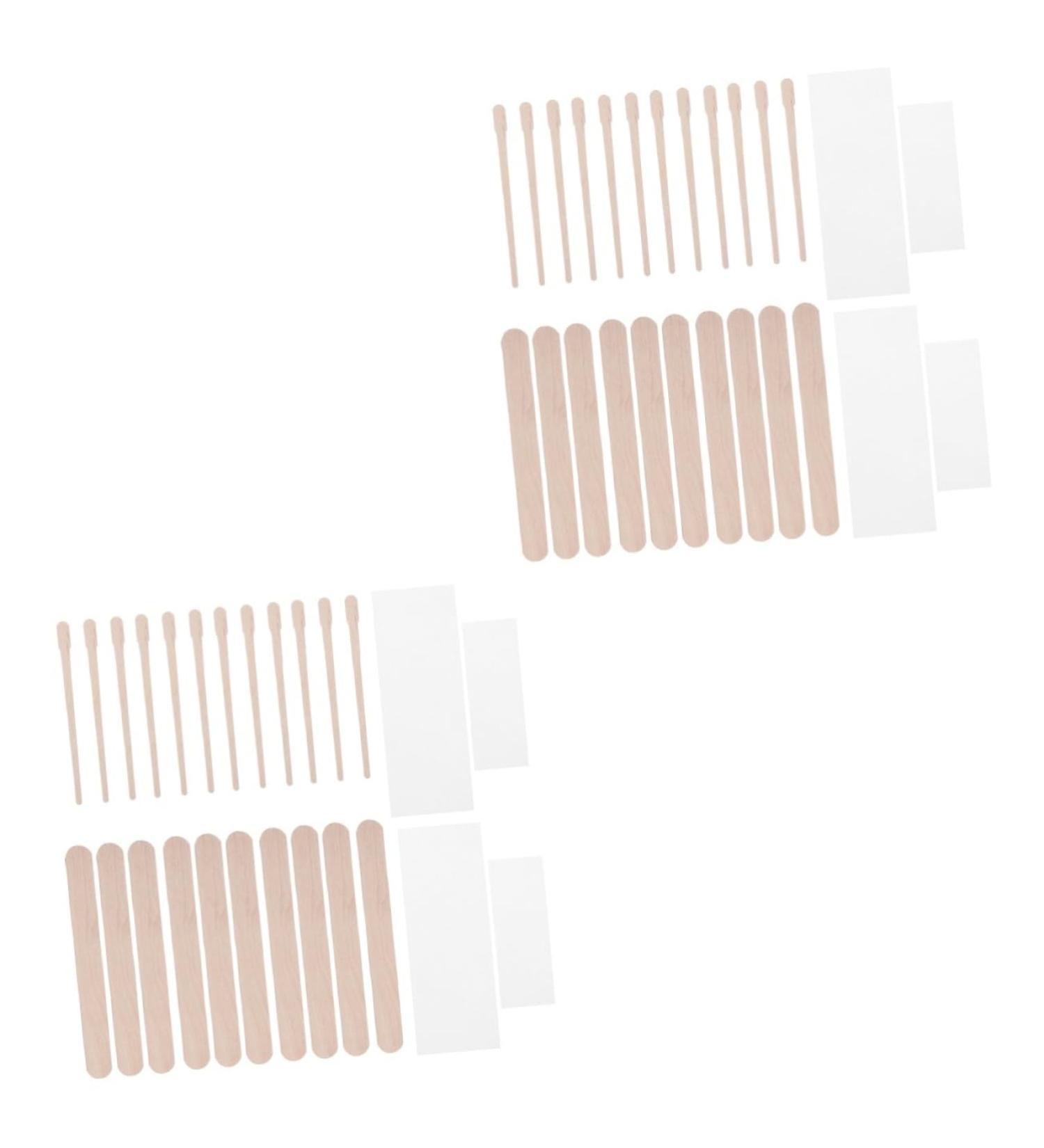 800 Pcs Minkissy Disposable Beauty Bar Spatula Set - Natural Birch Face Applicators for Salon & Home Use | International Shipping - Buy Online on GoSupps.com