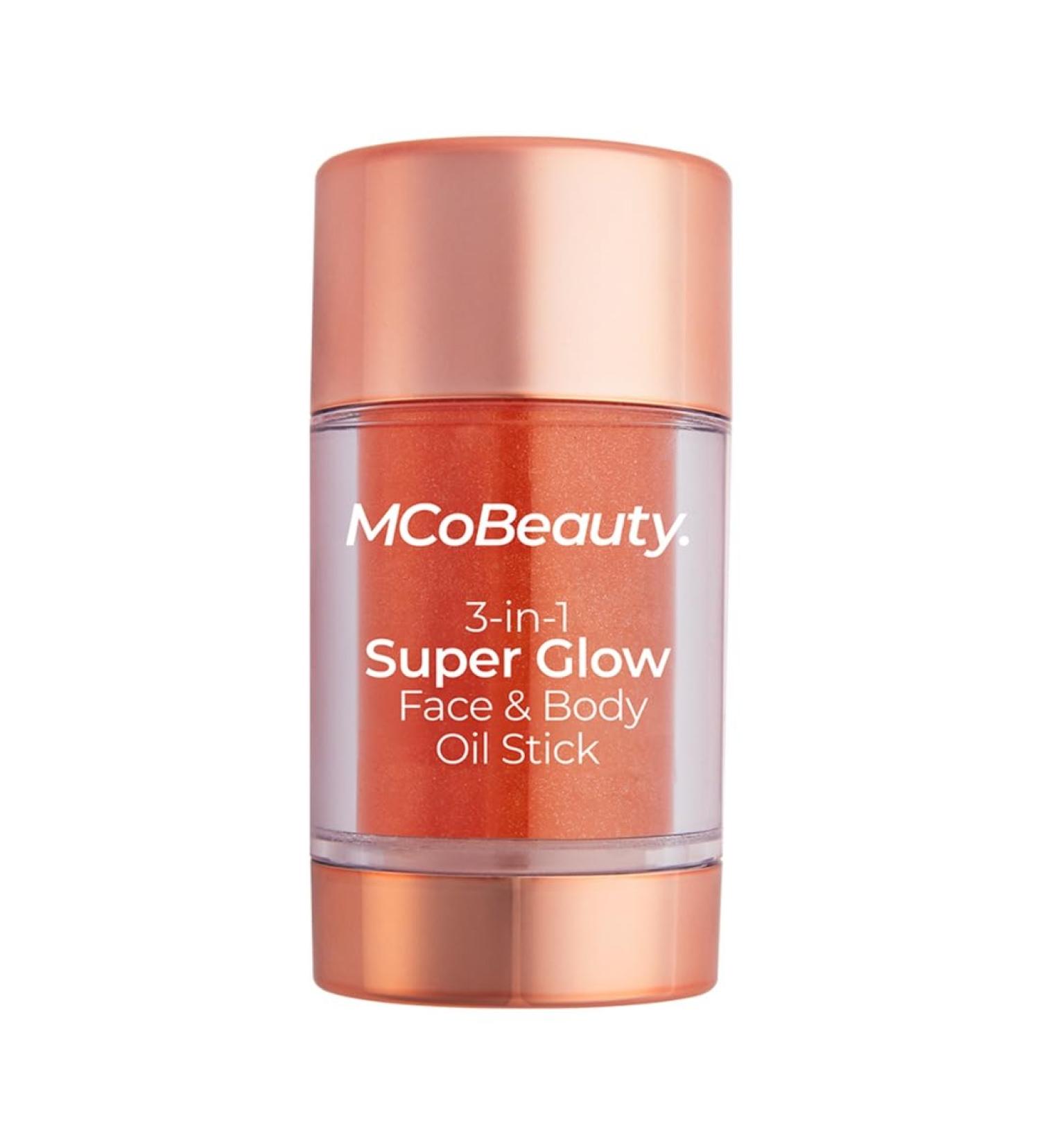 MCoBeauty 3-in-1 Super Glow Face & Body Oil Stick - Bronze Long-Wearing Non-Sticky Vegan & Cruelty-Free Cosmetics - International Shipping Available - Buy Online on GoSupps.com