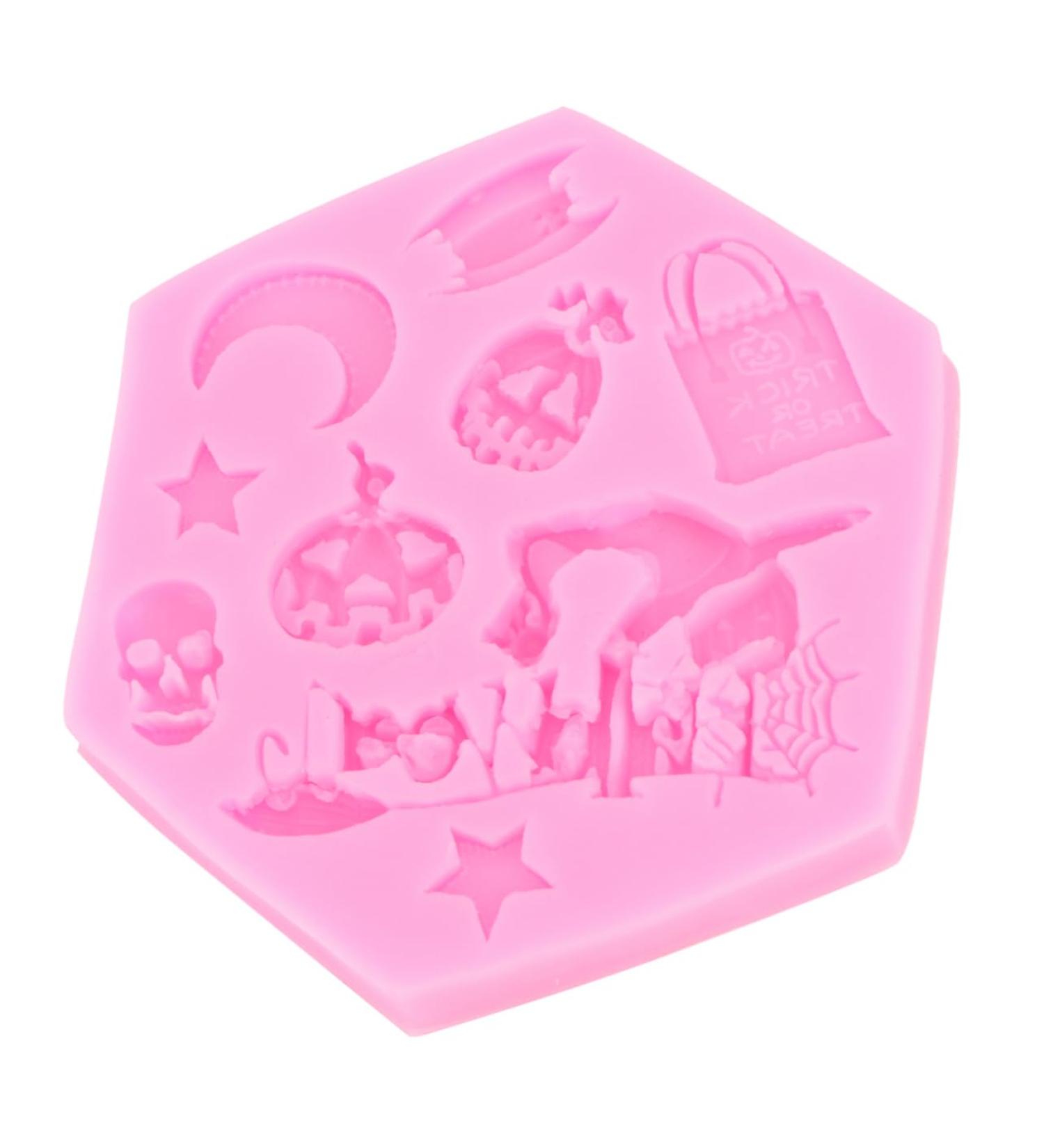MAGICLULU Cake Mold Cookie Molds Silicone Molds for Chocolate Silicone Baking Mold Candy Making Mold Chocolate Silicone Molds Silicone Pumpkin Mold Halloween Pink Liquid Silicone - Buy Online on GoSupps.com