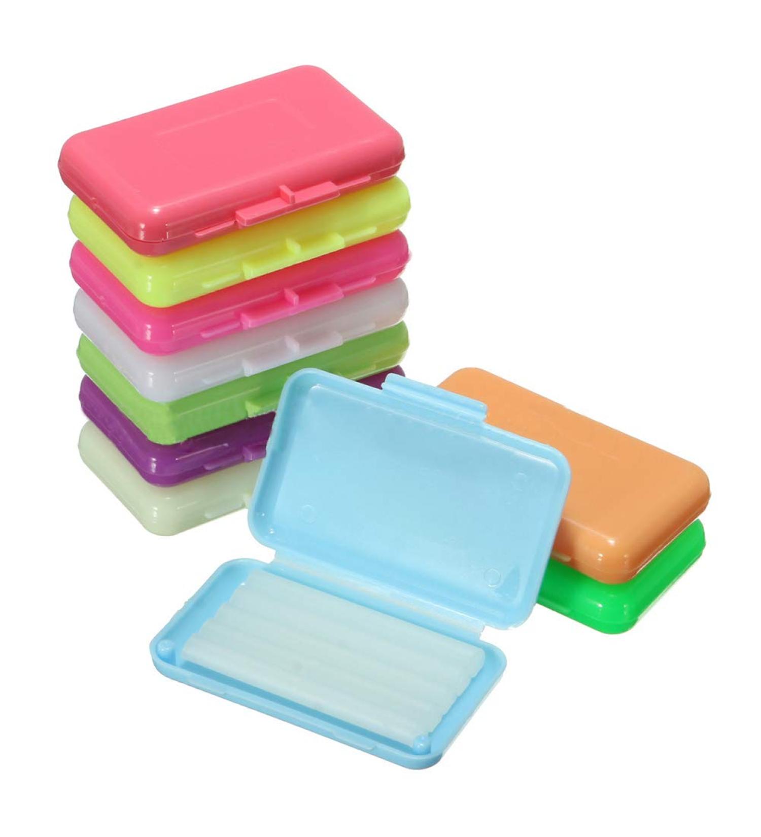 Msling Braces Wax - 10 Pieces Fruit Fragrance Dental Orthodontics Wax with Colorful Storage Containers - Perfect for Braces Care - Buy Online on GoSupps.com