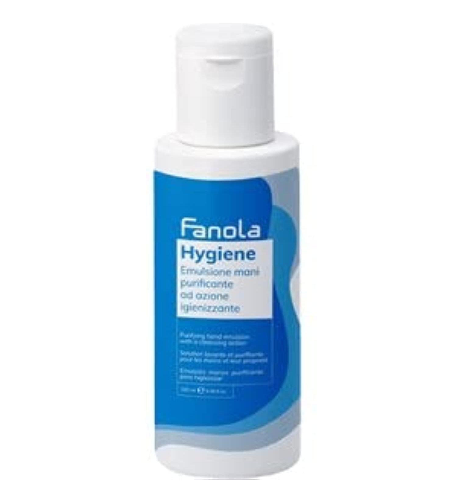 Fanola Hygiene Purifying hand emulsion with cleansing action Hand Emulsion 100 ml