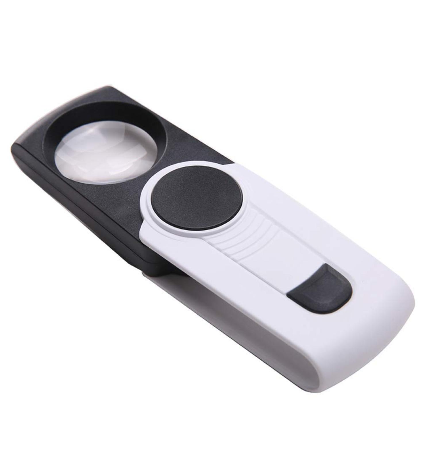 Handheld Magnifying Glass with Light Portable Expansion Mirror Children's Old Reading HD 10 Times Magnifying Glass Made in China - Buy Online on GoSupps.com