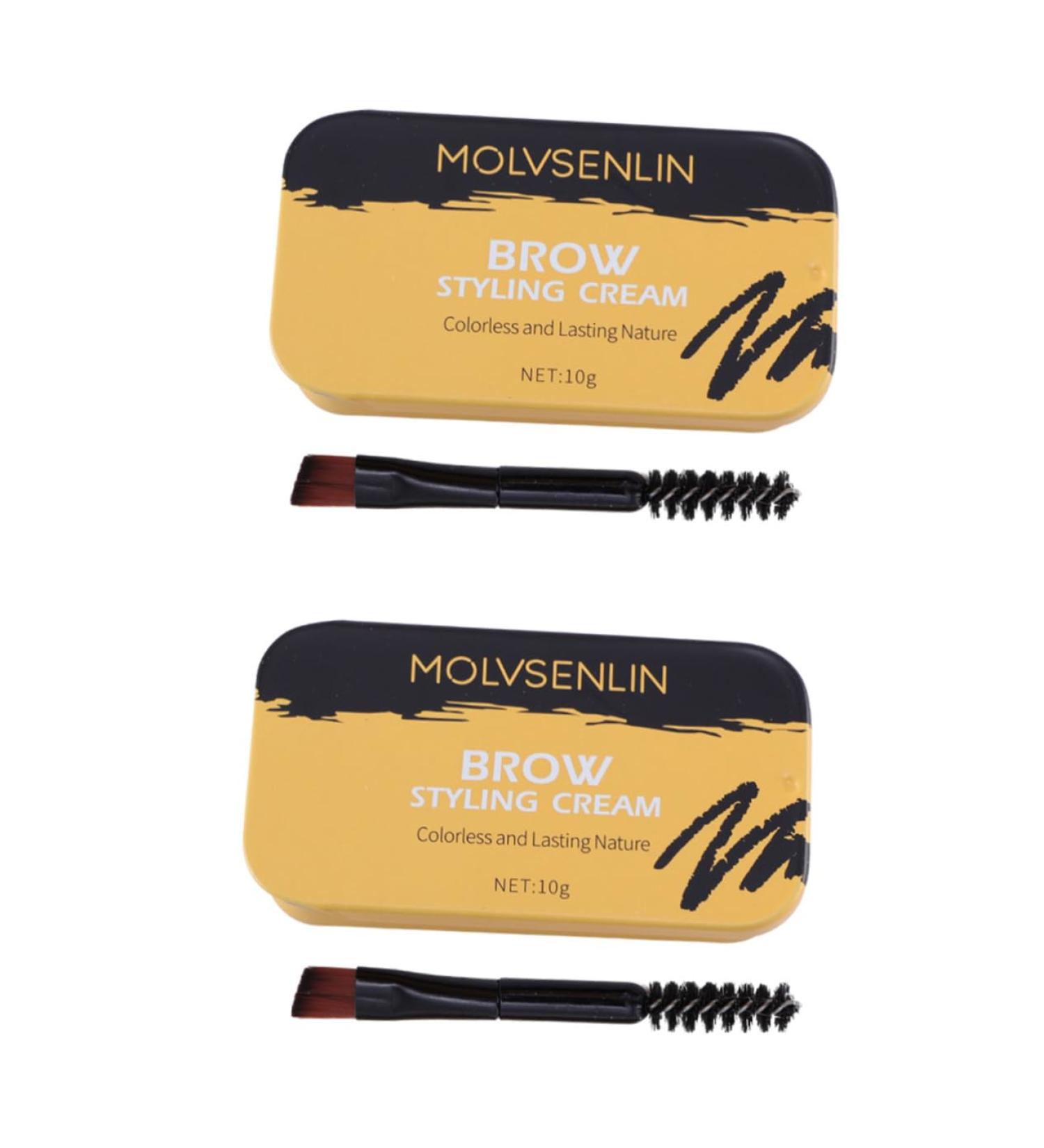 Didiseaon 2 Pcs Eyebrow Styling Cream Brow Pomade Eyebrow Soap Eyebrow Makeup Kit Brow Wax Soap Brows - Buy Online on GoSupps.com