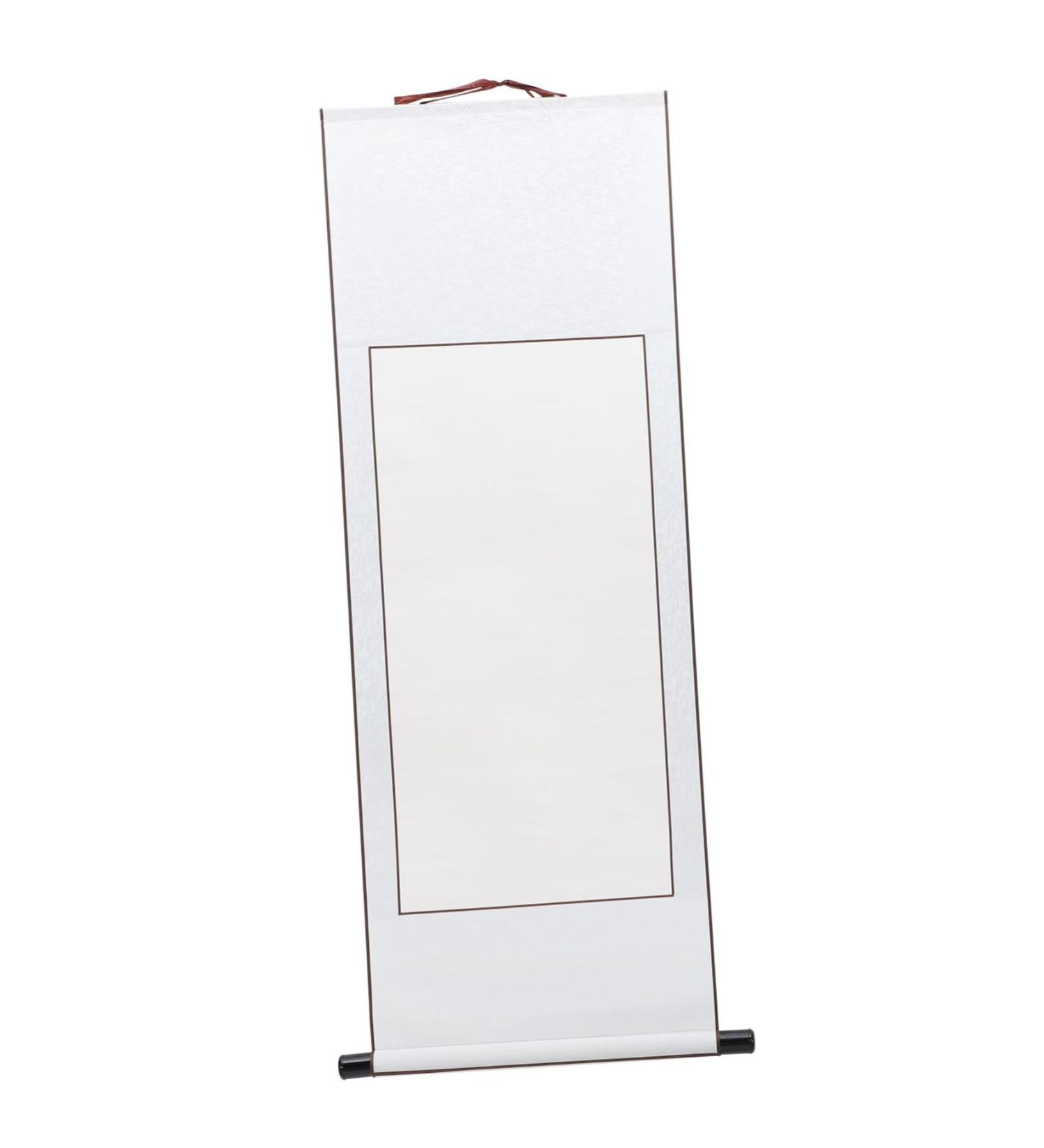 STOBOK Blank Rice Paper Scroll Painting Scrolls Premount Household Blank Scroll Office Accessories Portable Silver 1.5X40X119CM - Buy Online on GoSupps.com