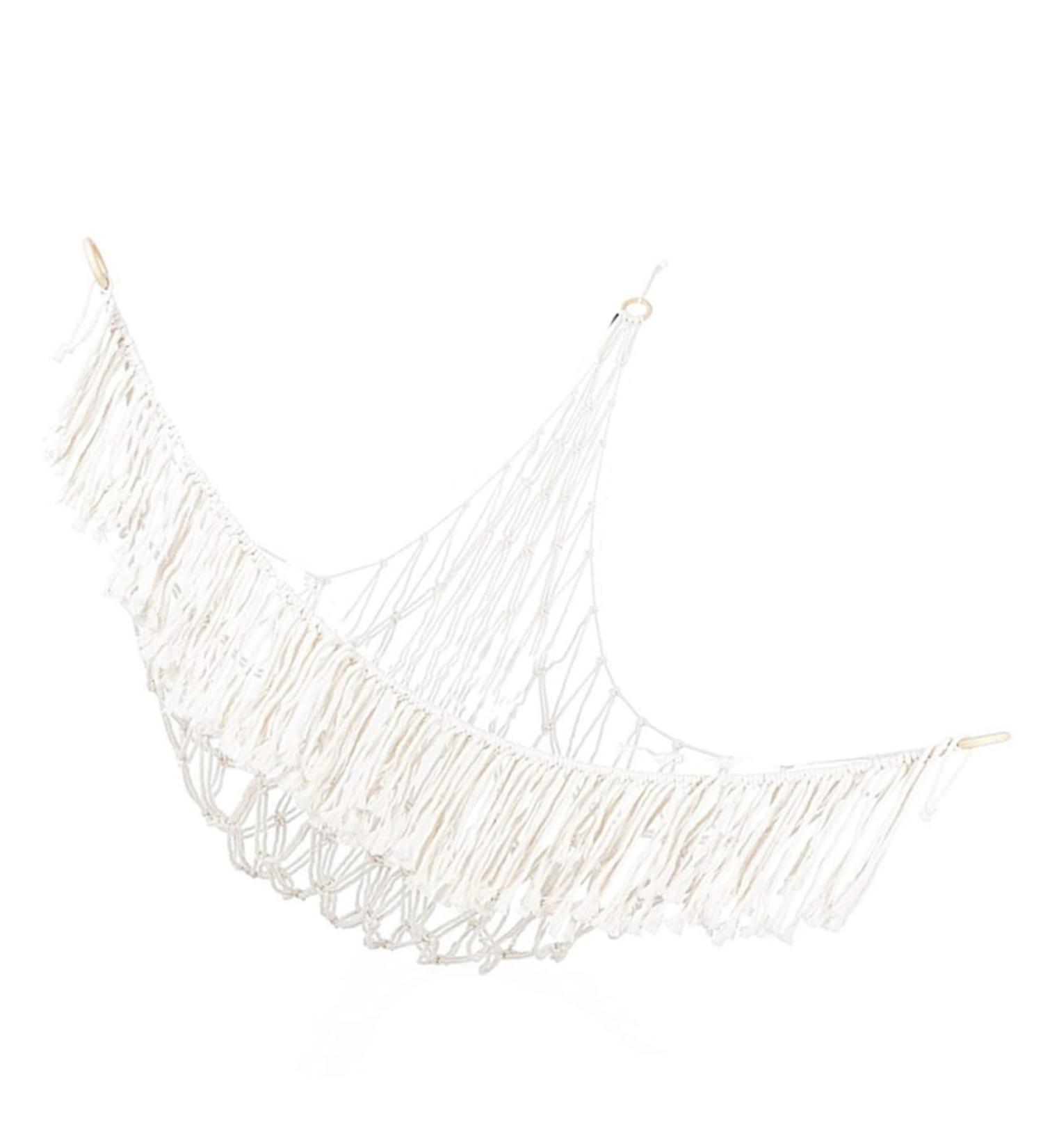 Magiclulu Yoga Ball Stand & Plush Toy Hammock - White Cotton Network for Kids' Storage & Play - Buy Online on GoSupps.com