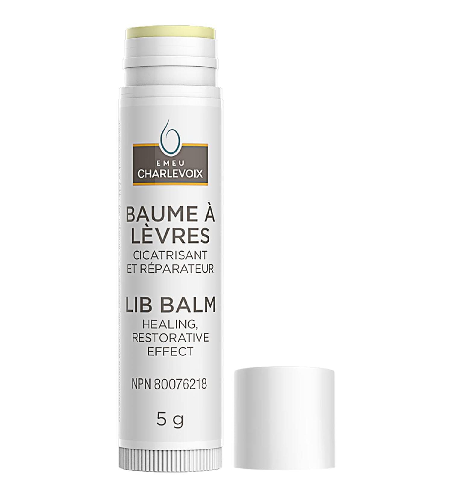 Emeu de Charlevoix Emu Oil & Calendula Lip Balm Relieves Cold Sore Irruptions 5 g - Buy Online on GoSupps.com