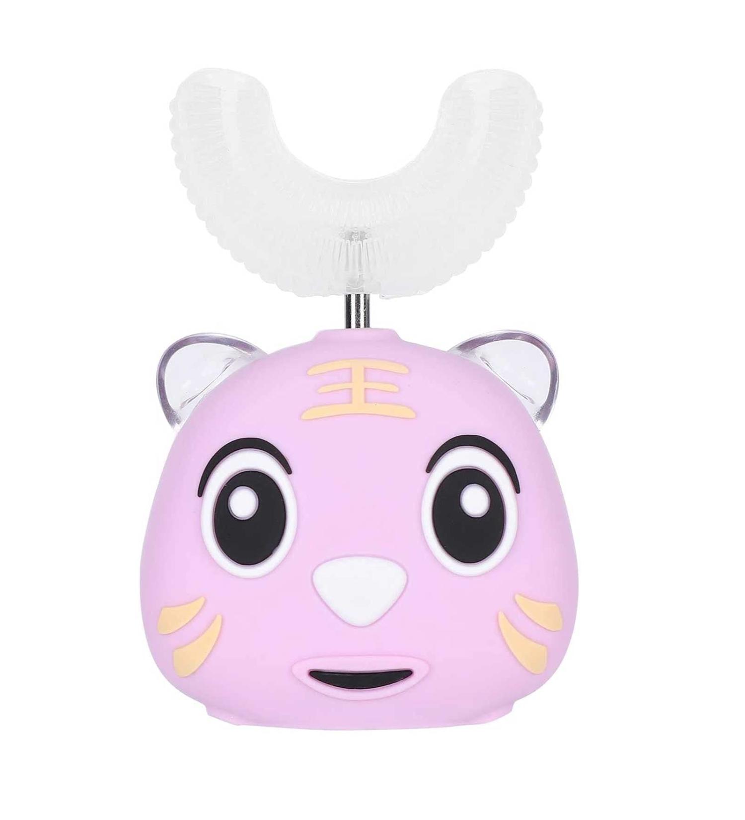 UOOD U Shaped Head Children Sonic Electric Toothbrush Dental Plaque Removal Automatic Toothbrush (2-12 Years Old) - Buy Online on GoSupps.com