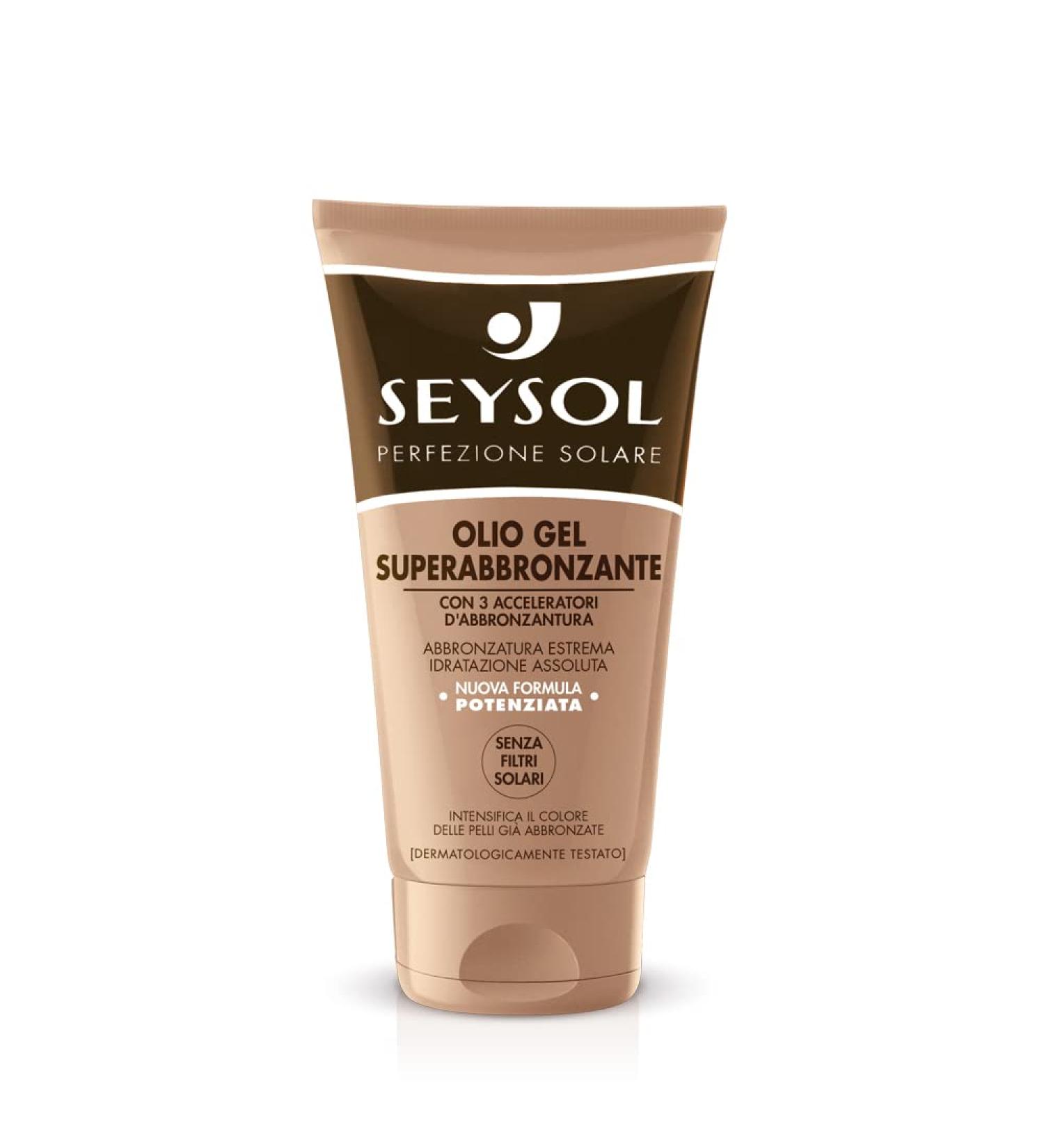 Seysol Superbronzing Gel Oil - with 3 tanning accelerators - 150 ml