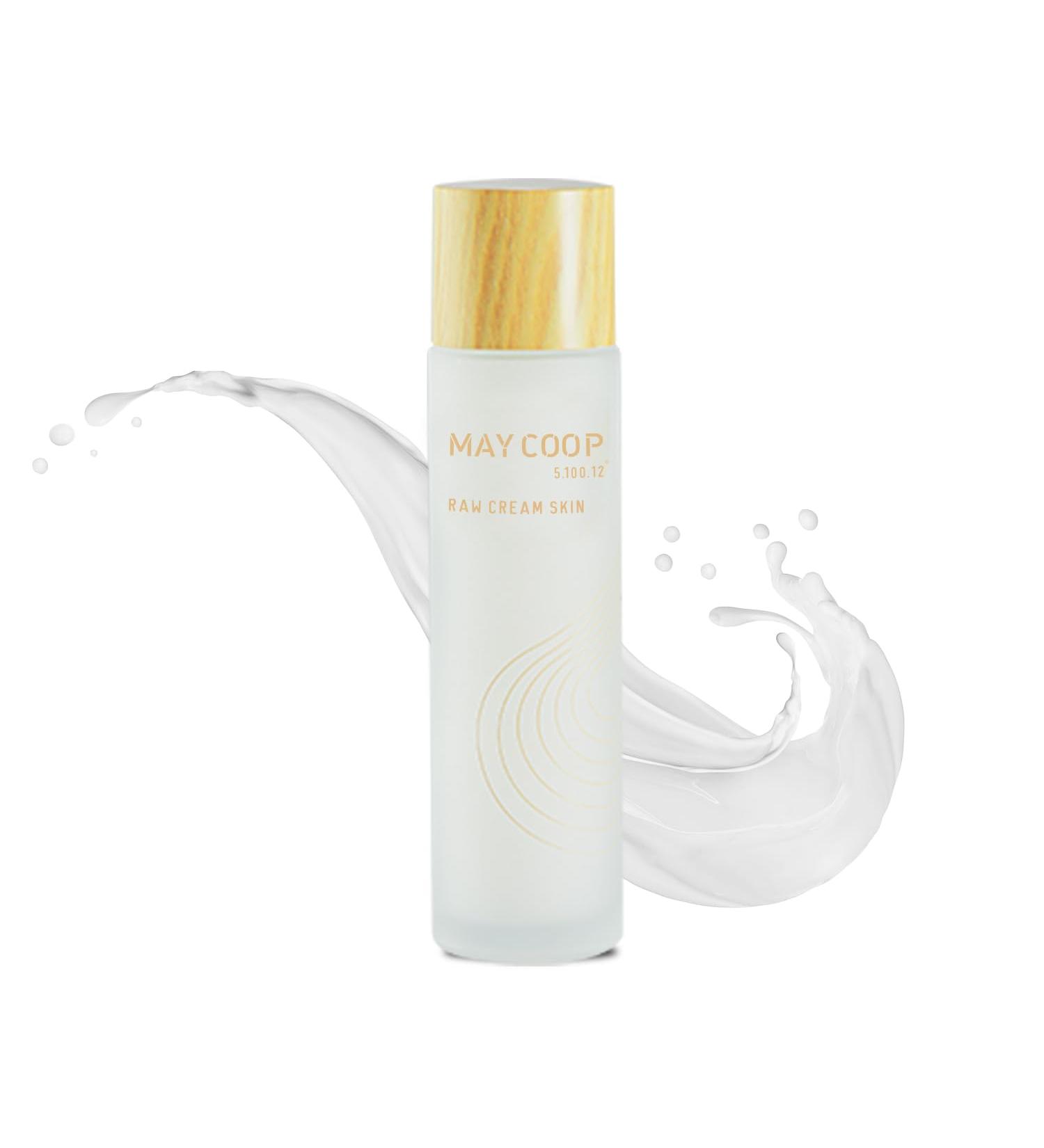 May COOP Facial Essence Toner 3.71 Fl. Oz -Face Moisturizer Skincare Raw Cream Skin Korean for Dry and Combination Skin Types from Natural Ingredinets Clean Beatuy