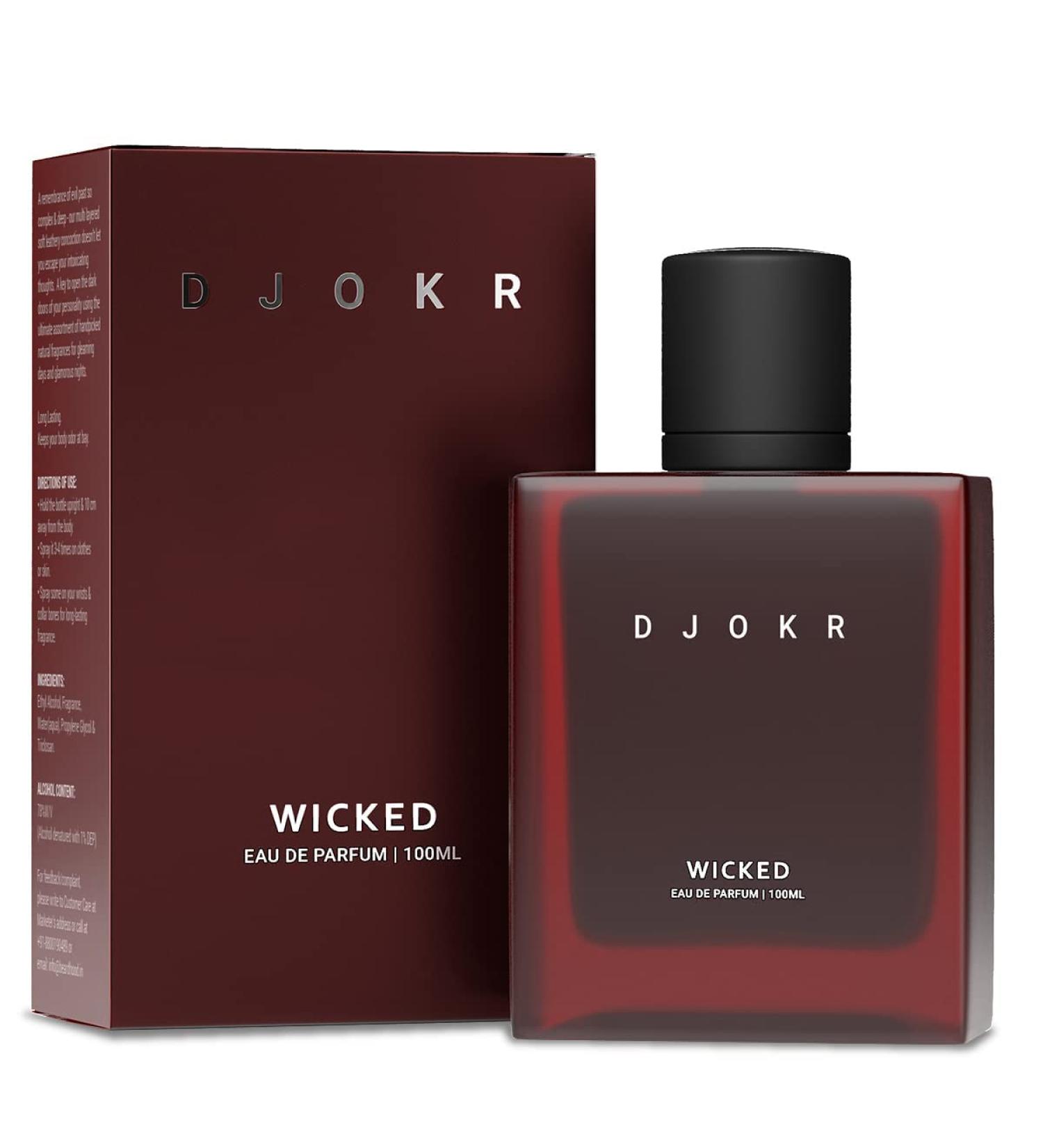 Wicked Perfume For Men | Eau De Parfum | Premium Luxury Long Lasting Fragrance Spray 100 ml - Buy Online on GoSupps.com