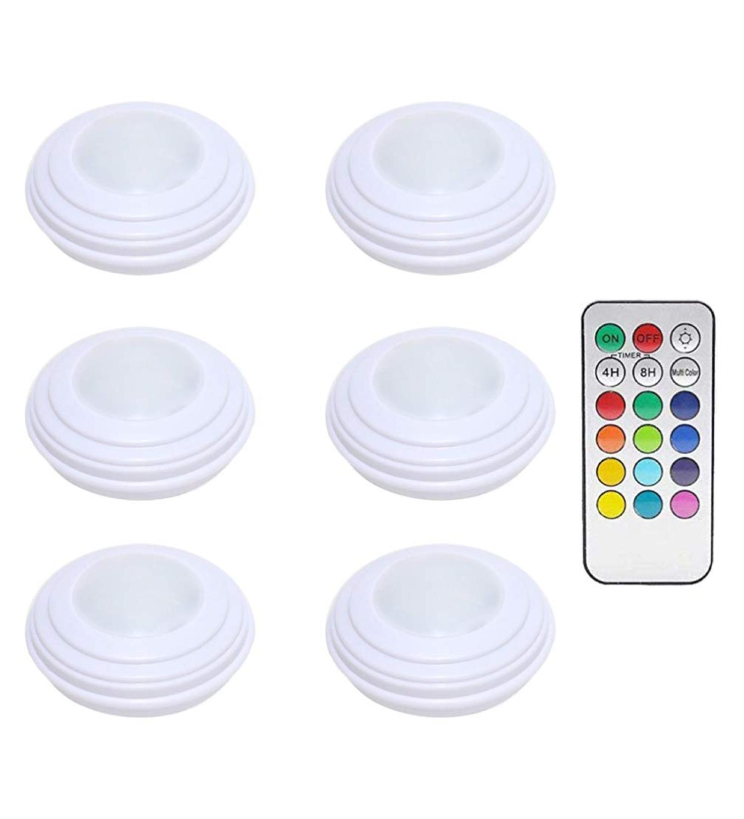 Uonlytech Bedside Lamp | Wireless Movement Sensor Cabinet Light with Remote | Press Night Light for Wardrobe Bedroom & Kitchen - Buy Online on GoSupps.com