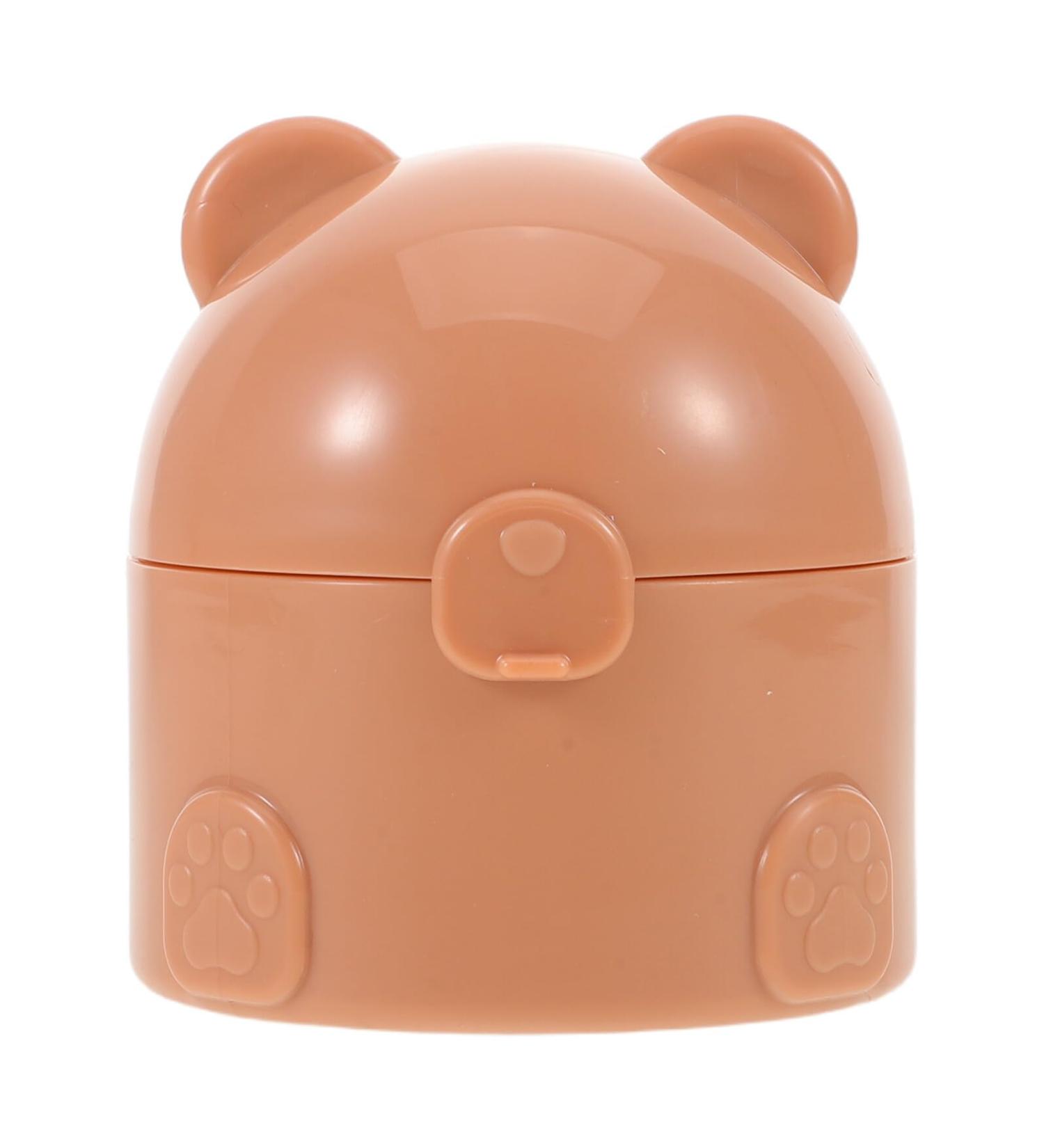 Bo te Poudre pour B b en Plastique R utilisable D Ourson Pot Vide 50 G Distributeur de Poudre Bo te de Voyage pour Houppette tui Portable pour Soins D licats des - Buy Online on GoSupps.com