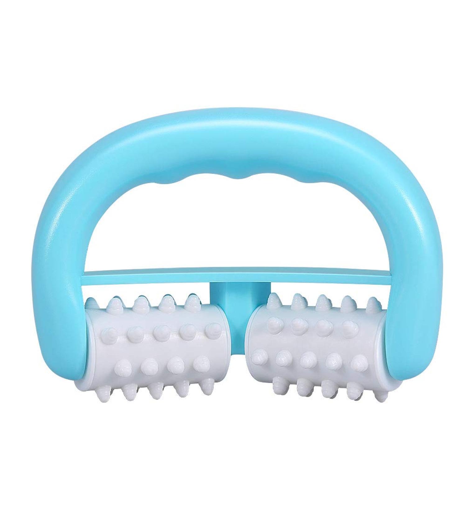 Roller Massager Brush - Handheld Anti-Cellulite & Pain Relief Trigger Massage Stick for Bath & Sports | International Shipping Available - Buy Online on GoSupps.com