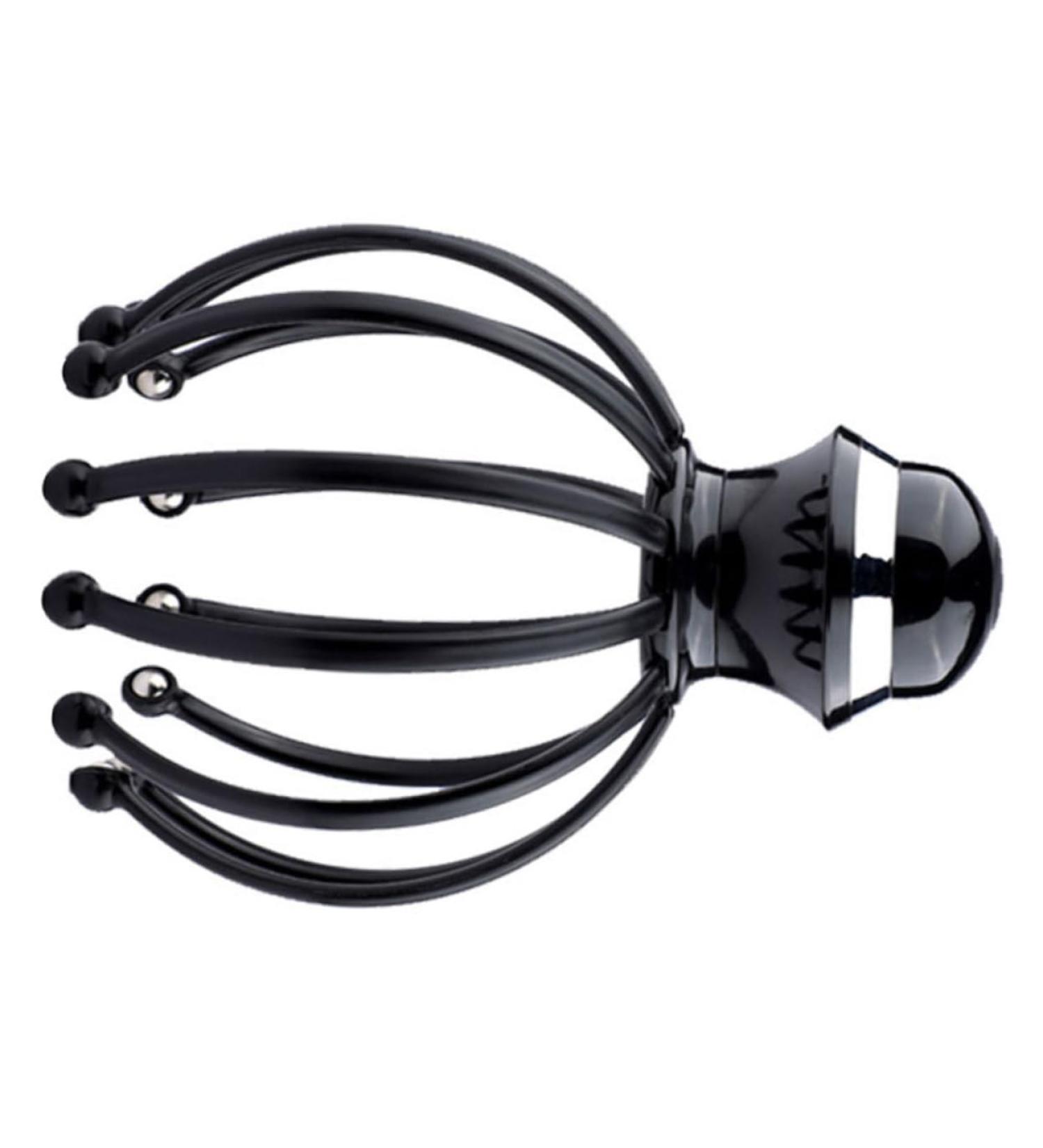 Goohochy Scalp Brush - Manual Head Massager & Scalp Scratcher 18x14.5cm - Black - Improve Hair Health & Relaxation - Perfect for All Hair Types - Buy Online on GoSupps.com