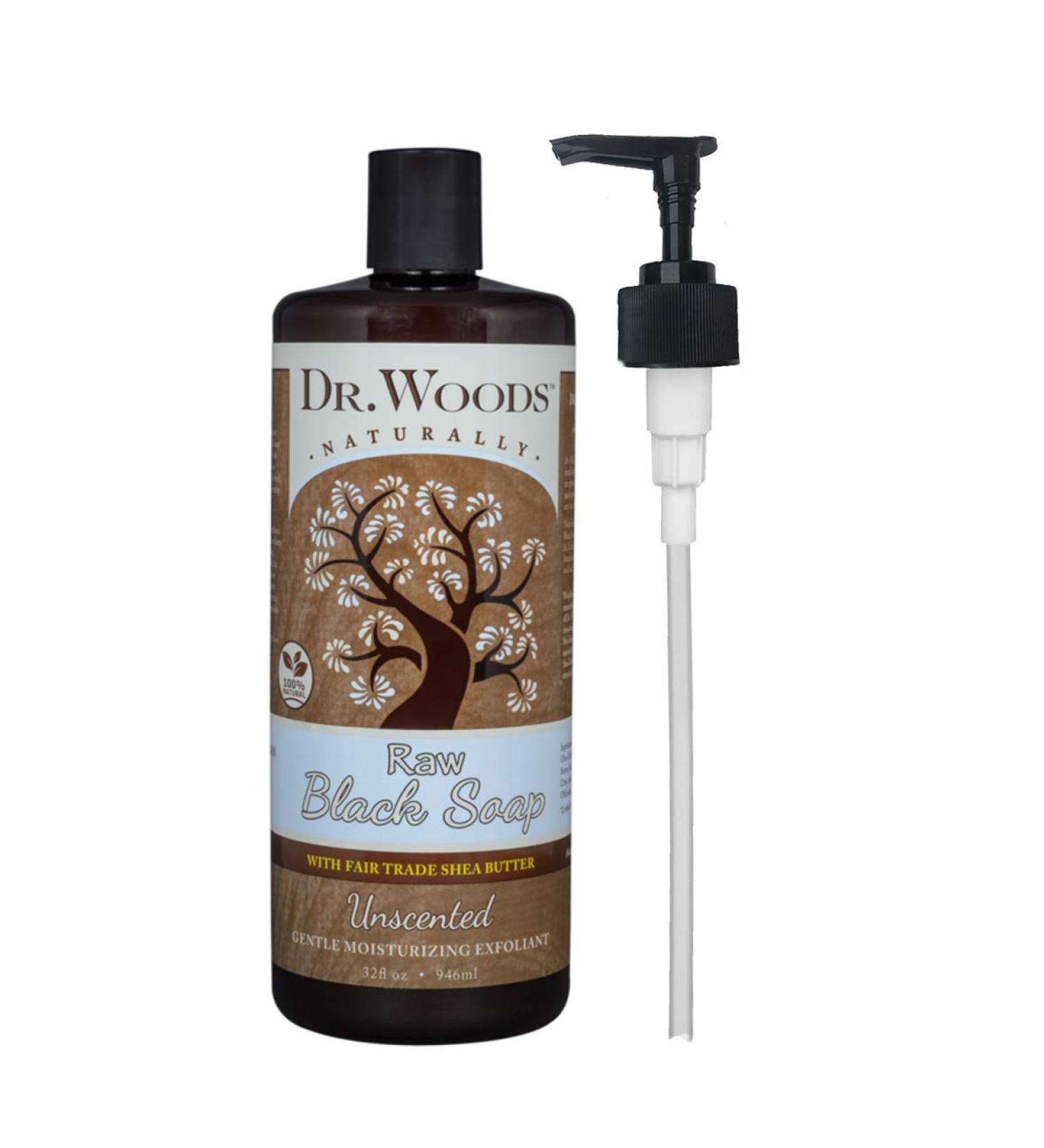 Dr. Woods Unscented Soap with Organic Shea Butter - 32 oz Pump | Best International Shipping - Buy Online on GoSupps.com