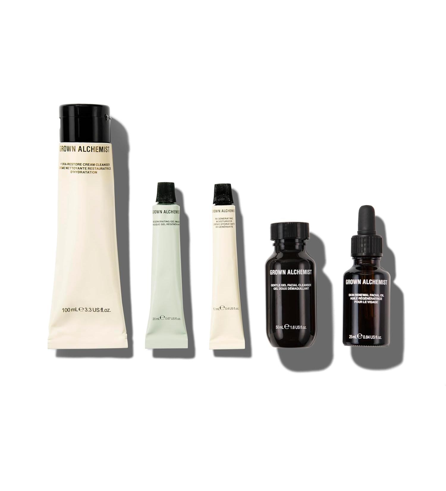 Grown Alchemist Regenerating Night Routine Kit. Ultimate Nighttime Routine for Restored Skin - Buy Online on GoSupps.com