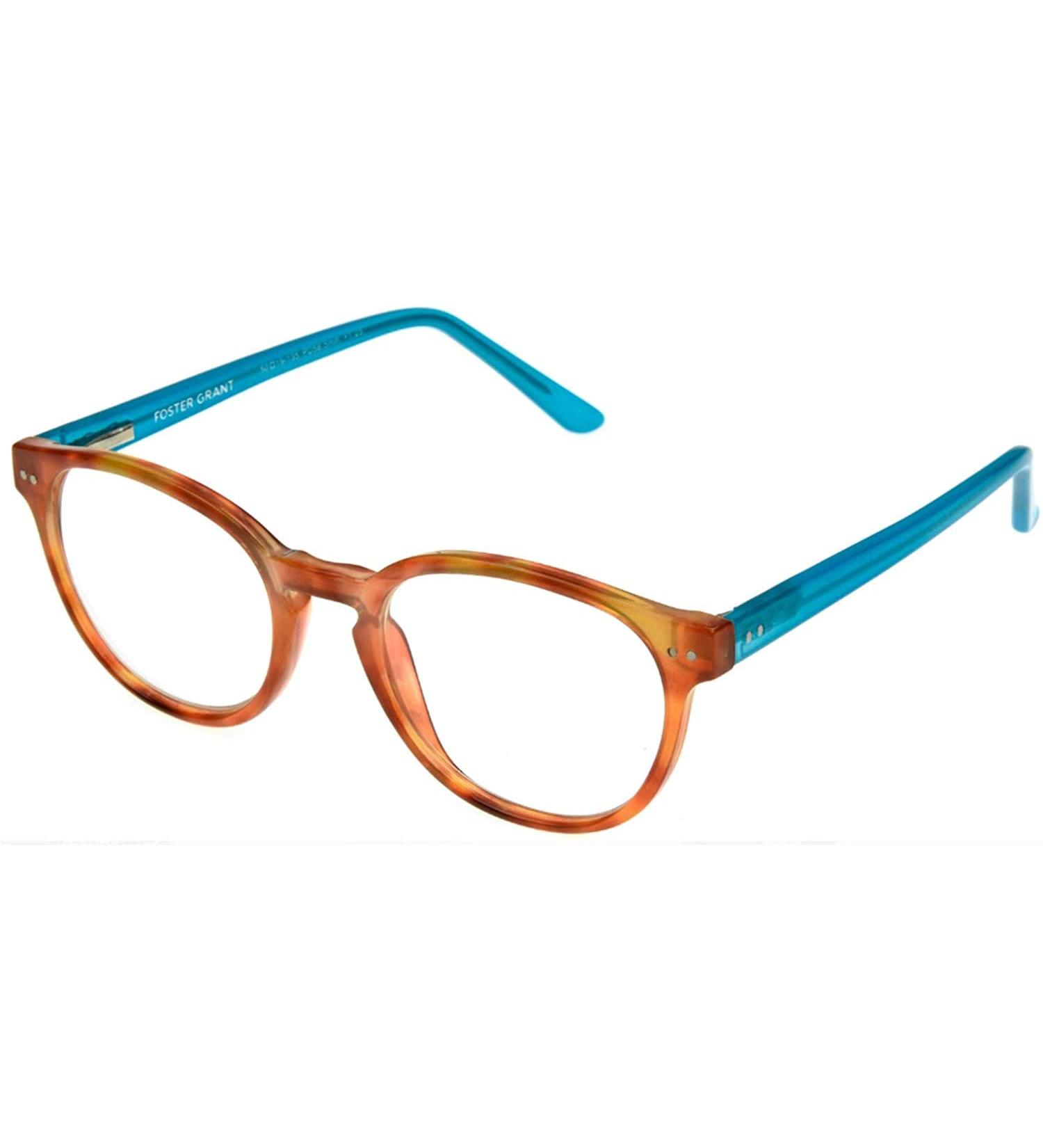Foster Grant Magnivision Tortoise Bryn Women's Reading Glasses with Case+1.25