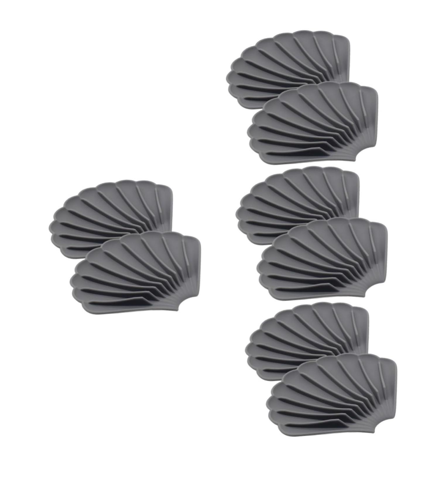 Ciieeo 8 Pcs Soap Box Toilet Stand Soap Stand Silicone Container Soap Drain Holder Soap Drainer Dish Jabonera for Bar Soap Sponge Soap Shower Non-slip Sponge Holder - Buy Online on GoSupps.com