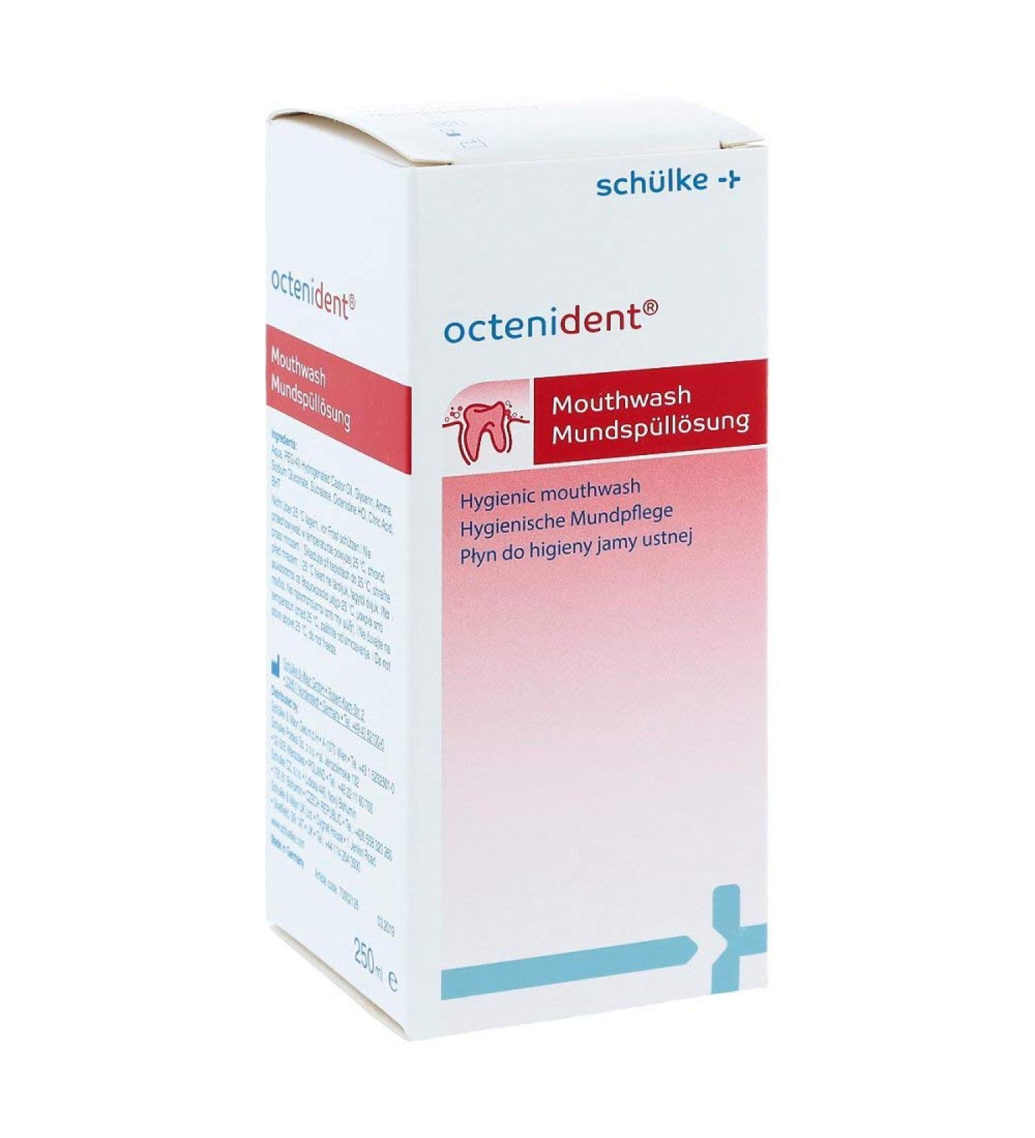 Octenident Mouthwash Solution 250 ml - Antiseptic Oral Care for Fresh Breath | Buy Internationally - Buy Online on GoSupps.com