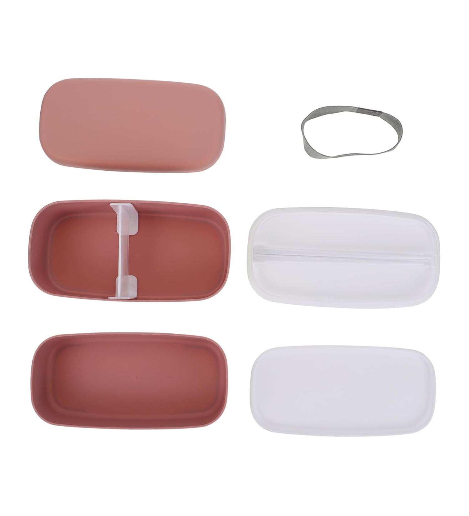 Alipis 1 Set Double Layer and Double Layer Lunchbox School Picnic Container Child Crisper Refrigerator 3WK736MJA6VGSS35GT16QB9P Pink 15.5X8.5CM - Buy Online on GoSupps.com