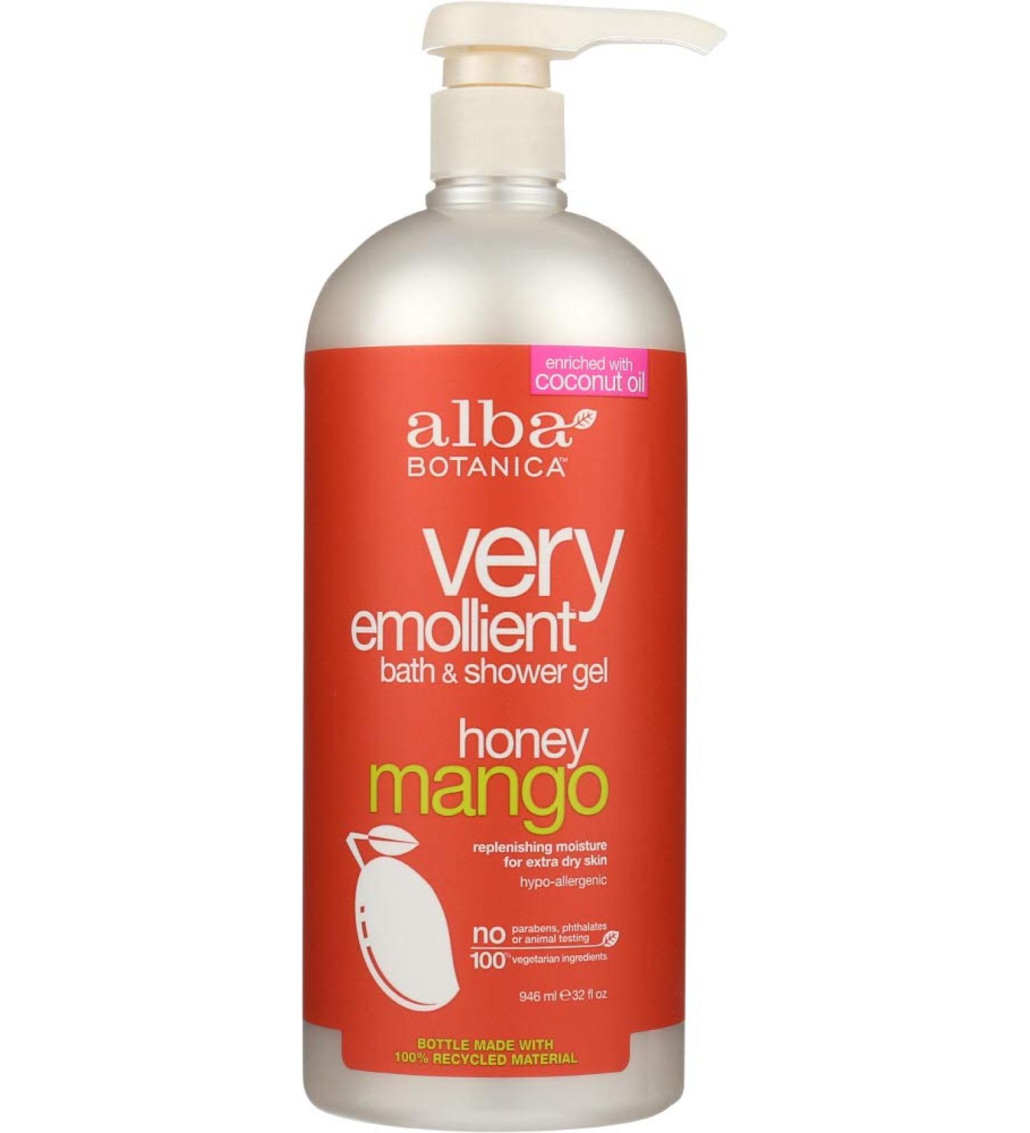 ALBA BOTANICA BATH&SHWR GEL MANGO 32 FZ - Buy Online on GoSupps.com