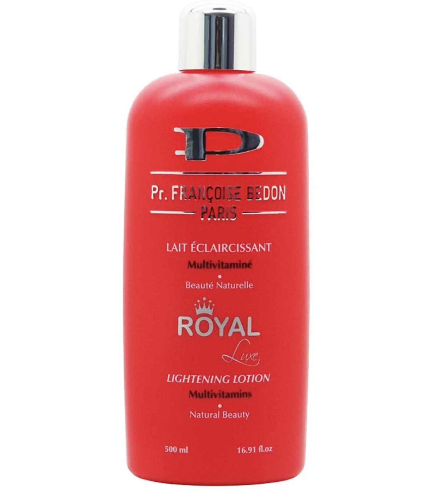 Pr. Francoise Bedon ROYAL Lightening Lotion - Natural Multivitamins for Radiant Skin 500ml | International Shipping - Buy Online on GoSupps.com