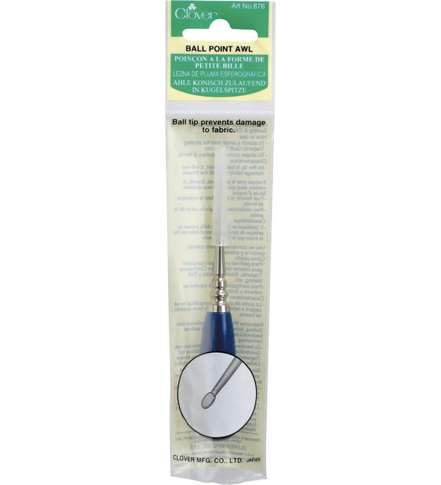 Clover Ball Point Awl - Premium Quality Sewing Tool - Buy Online on GoSupps.com