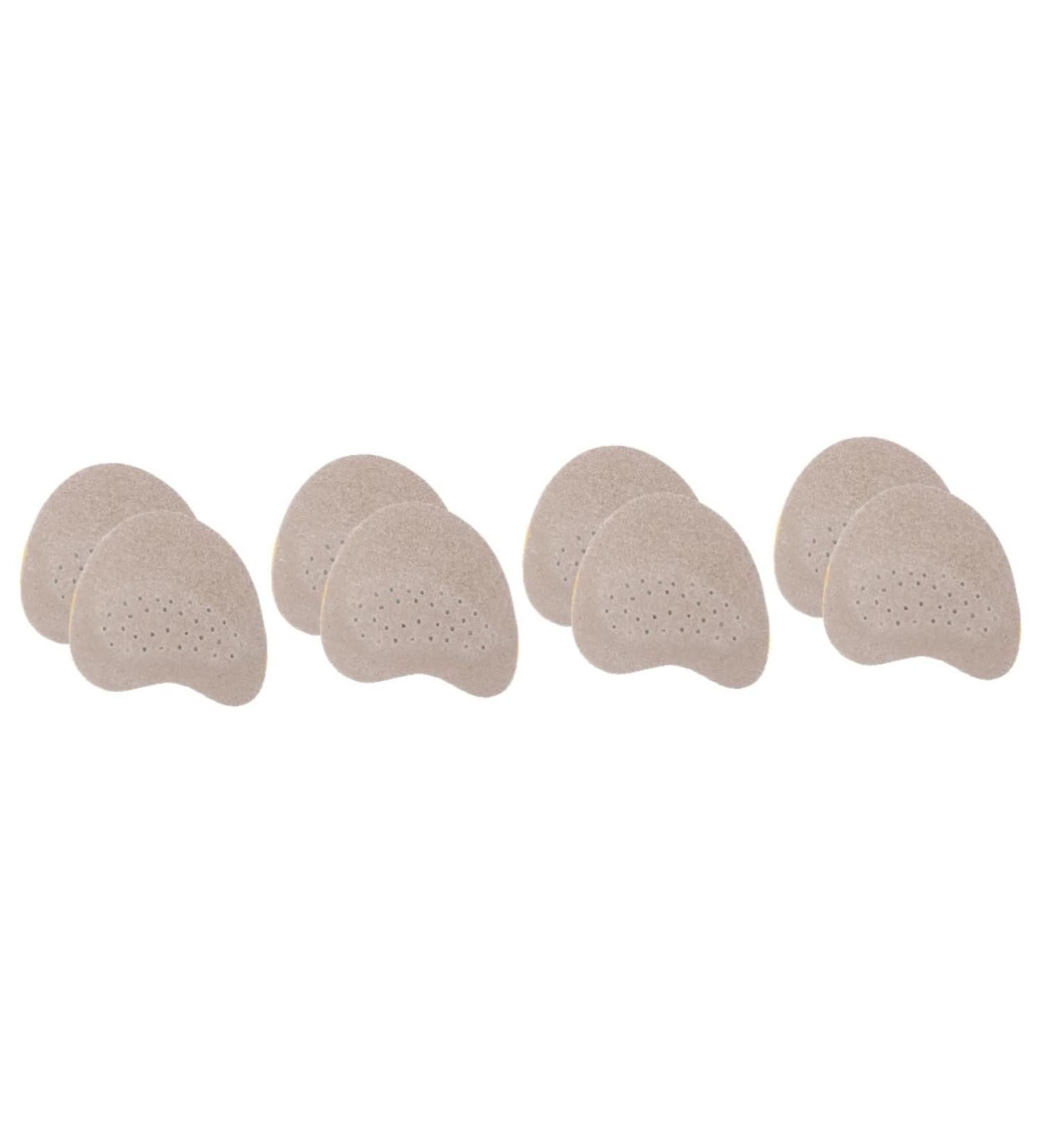 NOLITOY High Heels Forefoot Stickers - 4 Pairs of Adhesive Support Pads for Ladies Pumps | Invisible Pig Leather Inserts for Ultimate Comfort - Buy Online on GoSupps.com