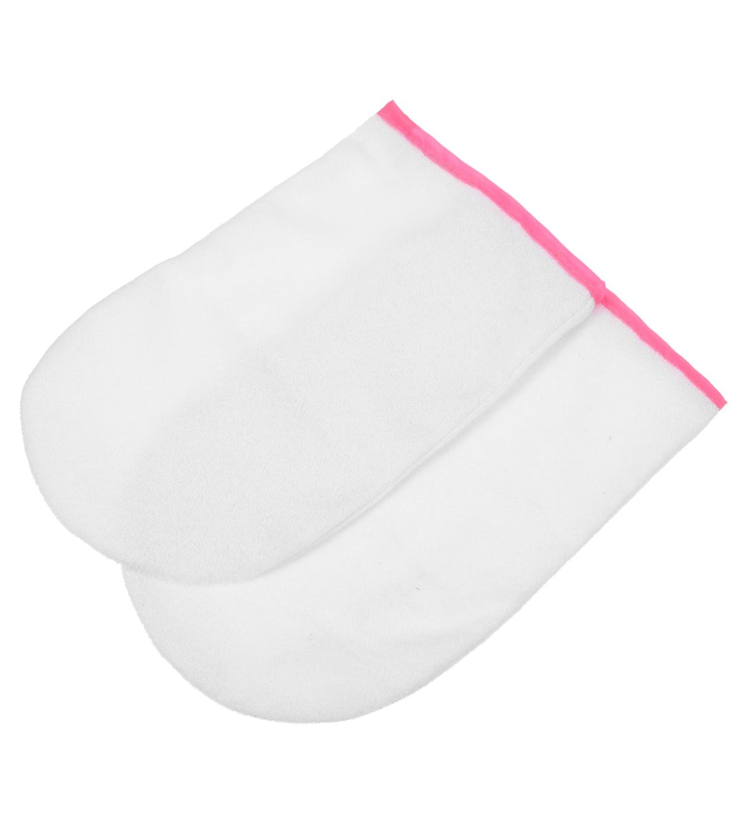 Beaupretty Moufles Hydratants en Tissu ponge Coton Taille Unique Soin des Mains Bain de Paraffine Manucure Spa Domicile - Buy Online on GoSupps.com