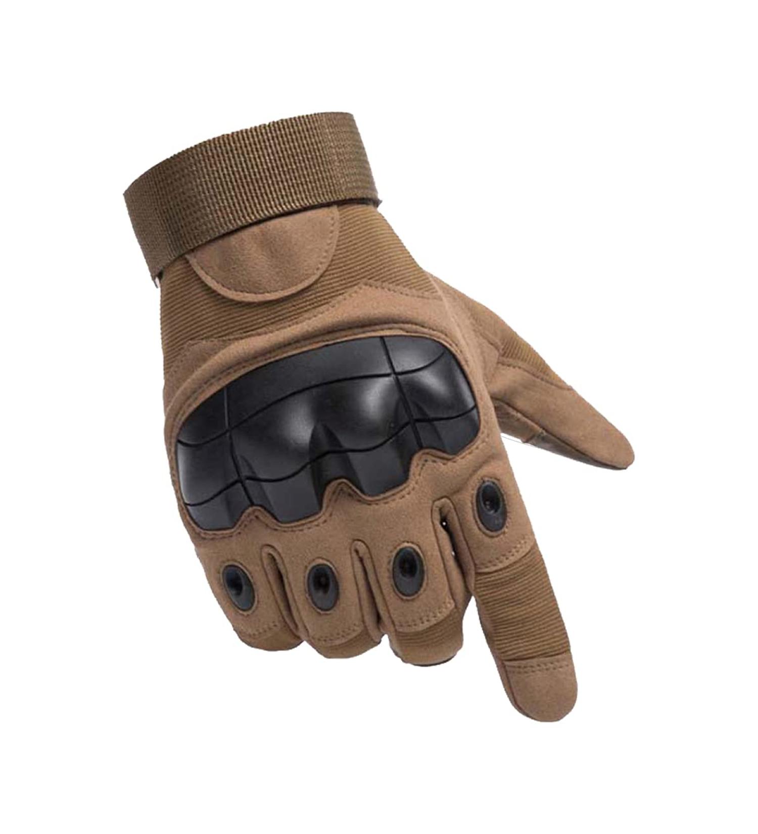 Bethspec Touch Screen Tactical Gloves for Men - Khaki, Medium - Buy Online on GoSupps.com