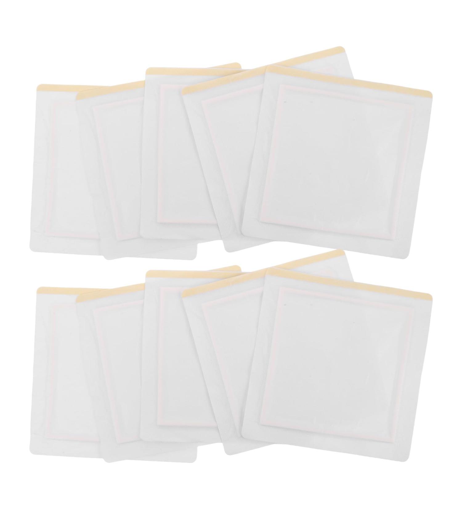  FRCOLOR 10 Pieces Caster Oil Wraps: Disposable Self-Adhesive Oil Patches for Abdominal and Feet Relaxation Non-Leak Deep Massage - For Home Use While Traveling - Buy Online on GoSupps.com