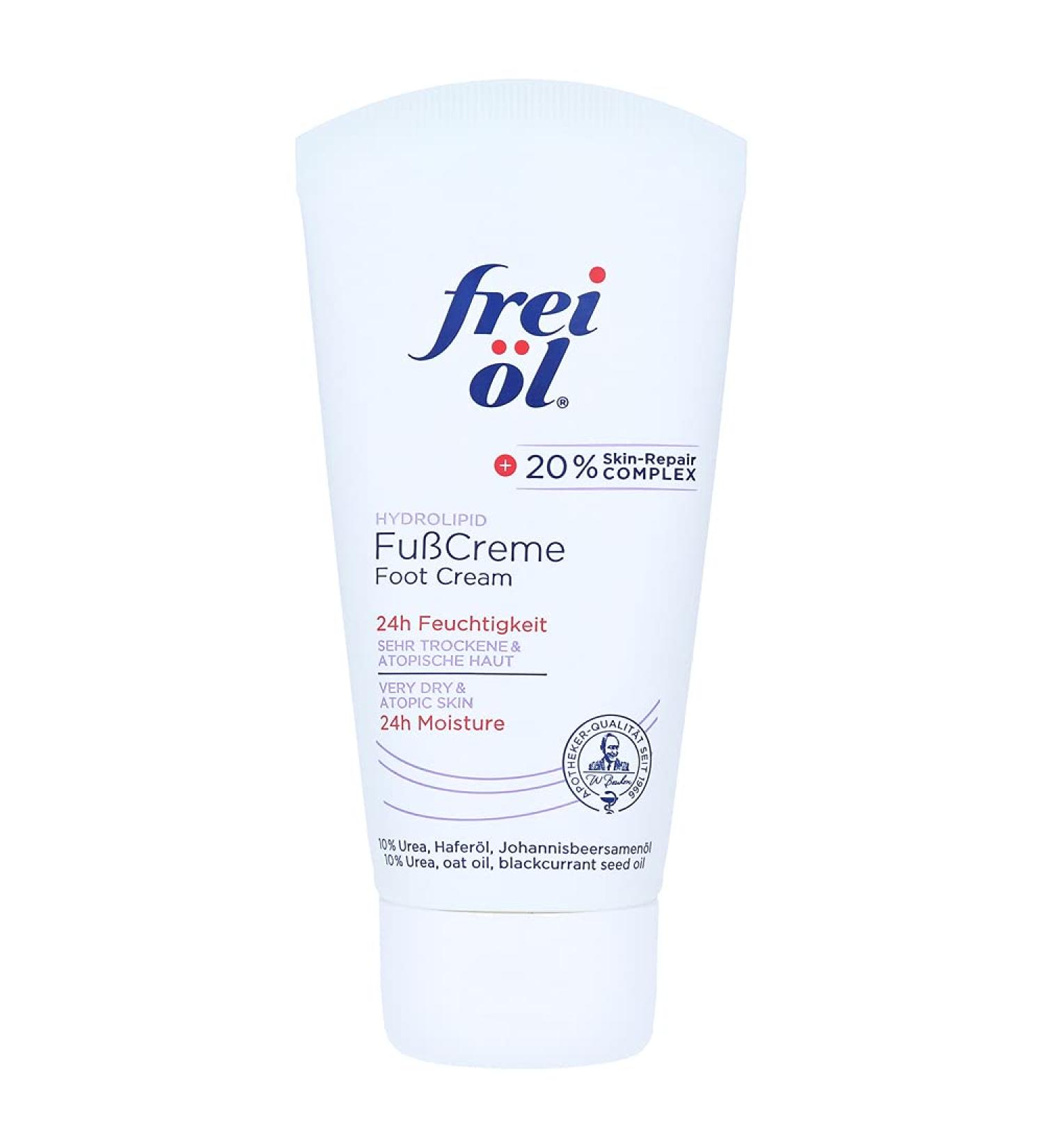 Free oil hydrolipid foot cream