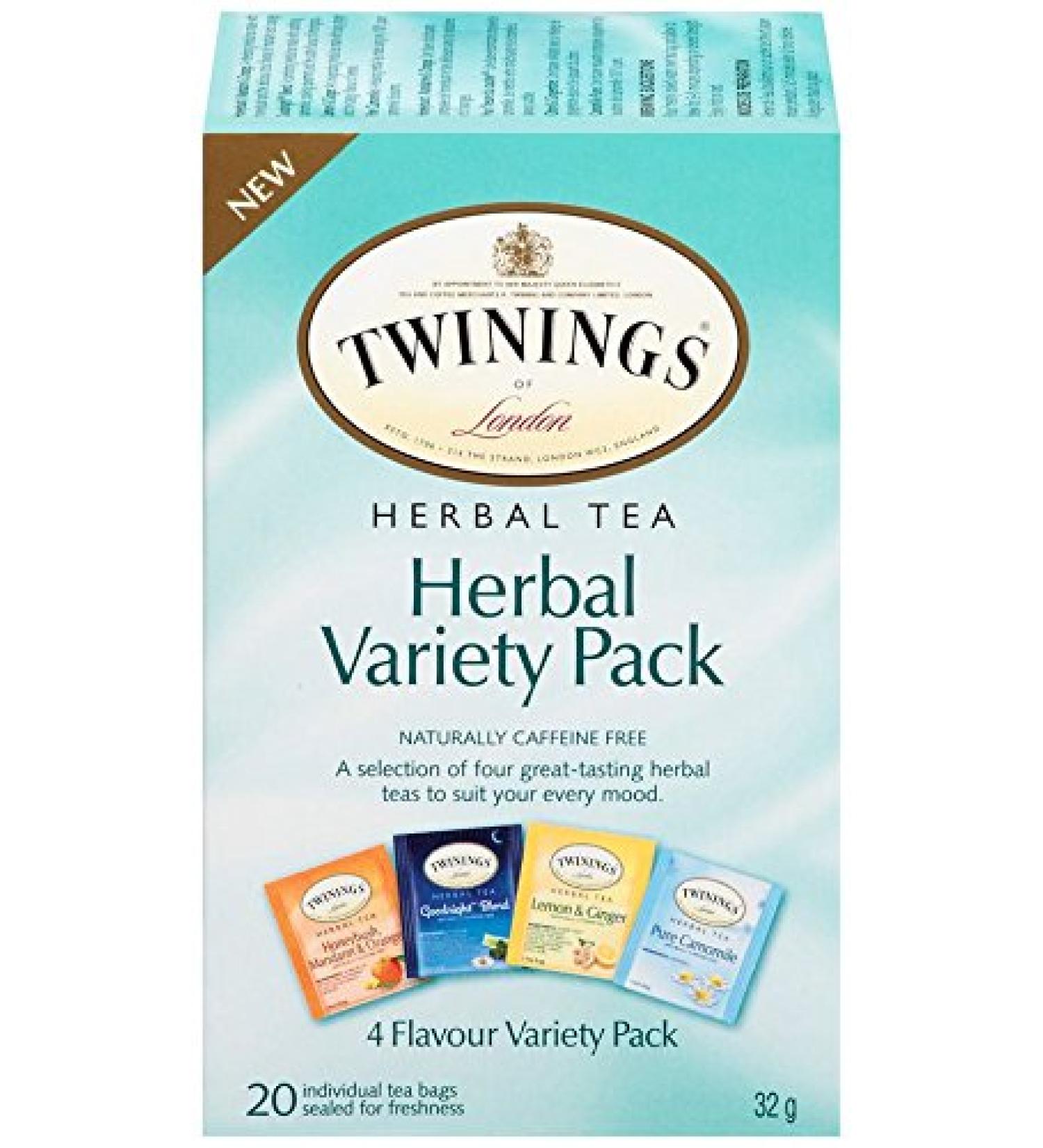Twinnings Herbal Tea Variety Pack 32g - Buy Online on GoSupps.com