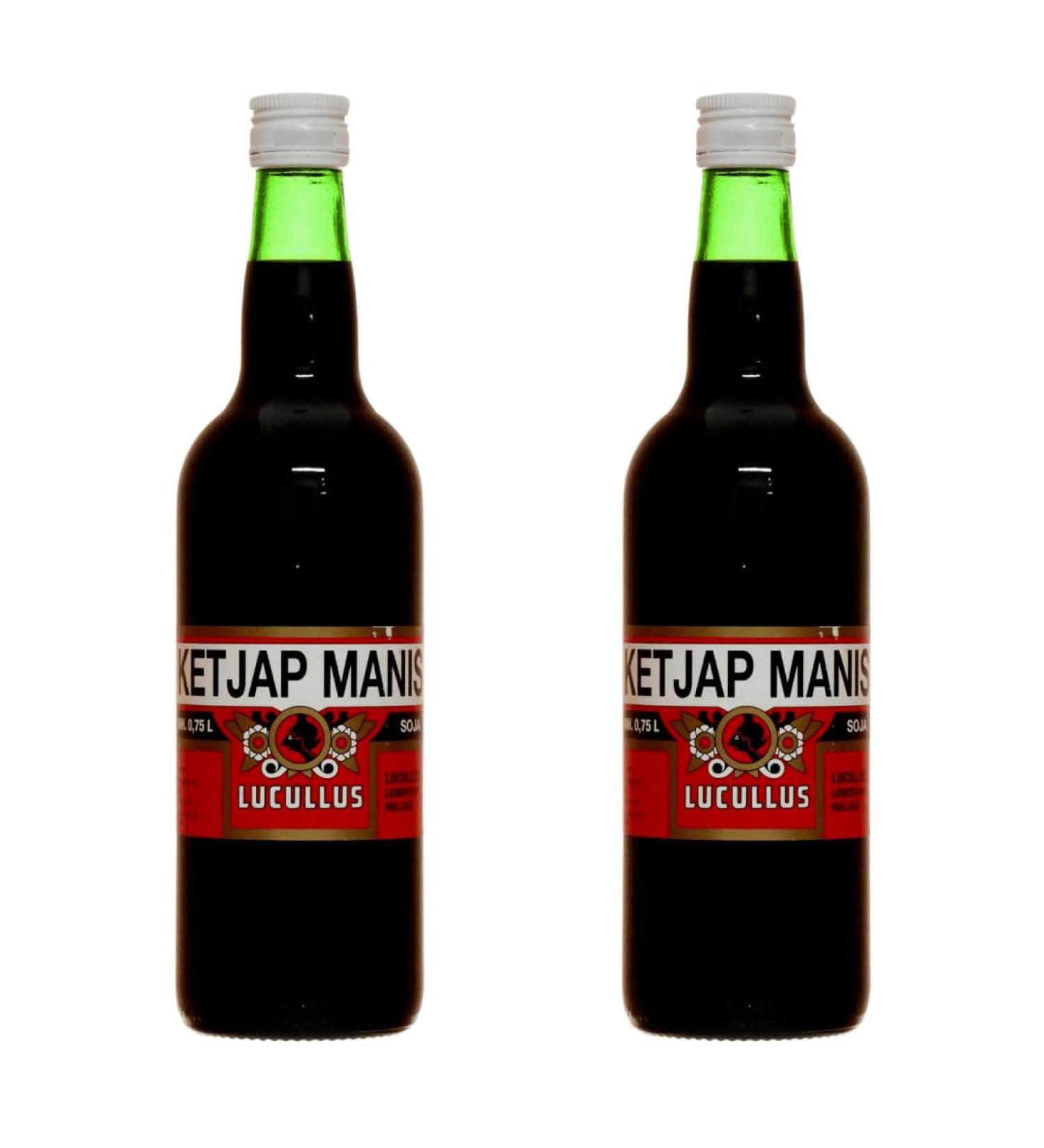Lucullus Ketjap Manis Sweet Indonesian Soy Sauce Condiments Cooking Sauces 750ml (Pack of 2) - Buy Online on GoSupps.com