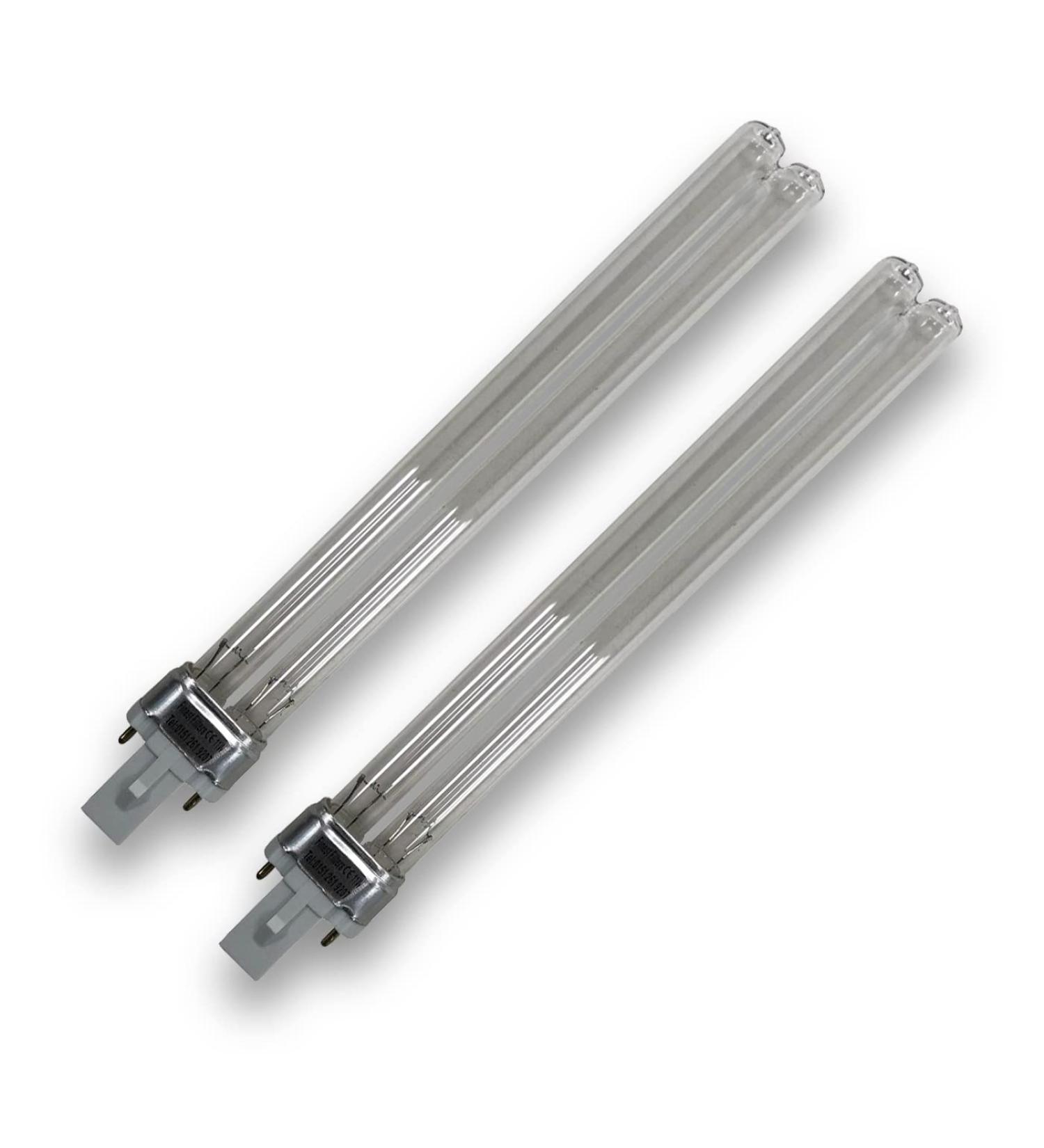 Finest-Filters Twin Pack 11w PLS Replacement UV Bulb Lamp For Pond UV Sterilisers & Clarifiers Filters UVC