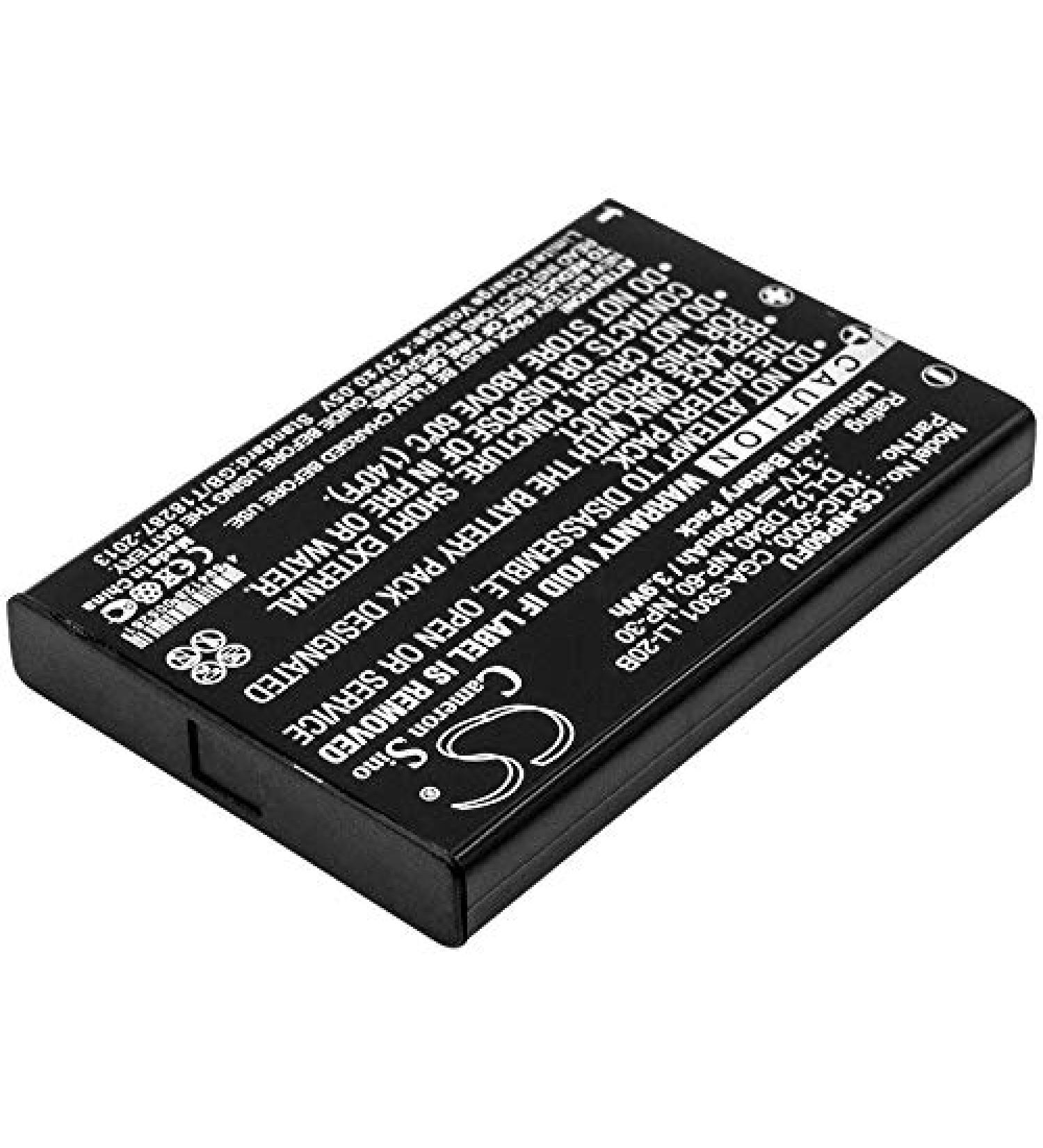 Replacement Battery for Aiptek PocketDV V100LE Z100LE Z100Pro Z200LE Z200Pro Z300HD & T200 - 1050mAh/3.7V Part ZPT-NP60 - Fast International Shipping - Buy Online on GoSupps.com