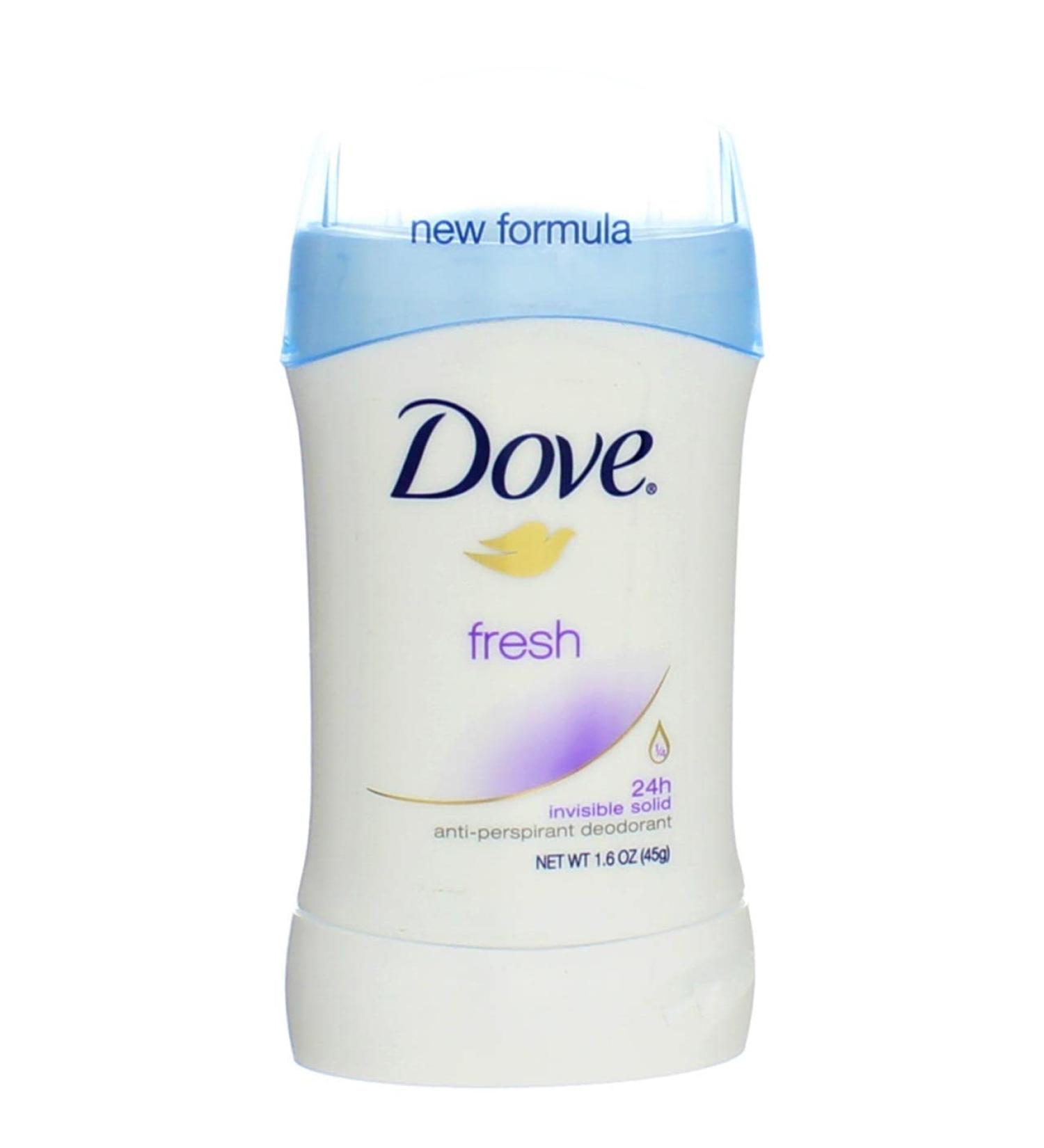 Dove Invisible Solid Anti-Perspirant Deodorant Fresh 1.6 oz - Long-Lasting Protection Pack of 1 - Buy Internationally - Buy Online on GoSupps.com