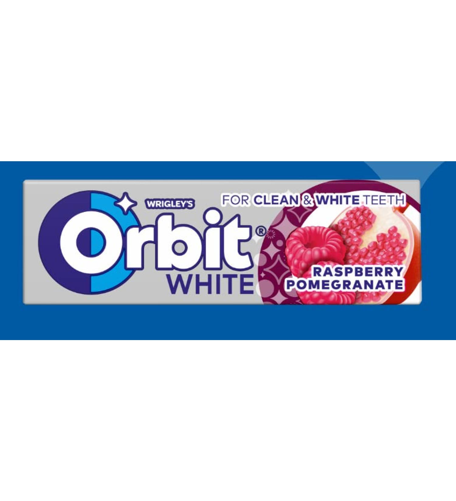 Orbit White Raspberry & Pomegranate With Delicious Fruit Flavors (15)