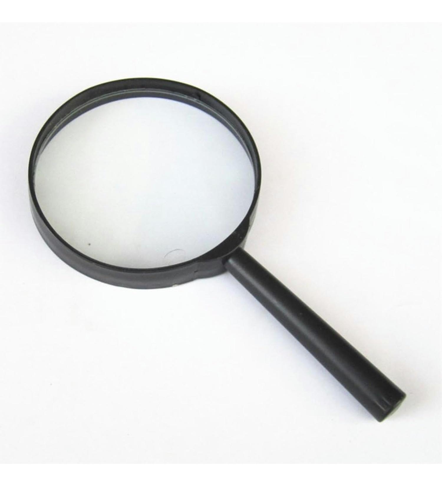 Portable 10x Handheld Plastic Magnifier for Learning Reading Books Newspaper and Fault Finding Full of Stars - Buy Online on GoSupps.com