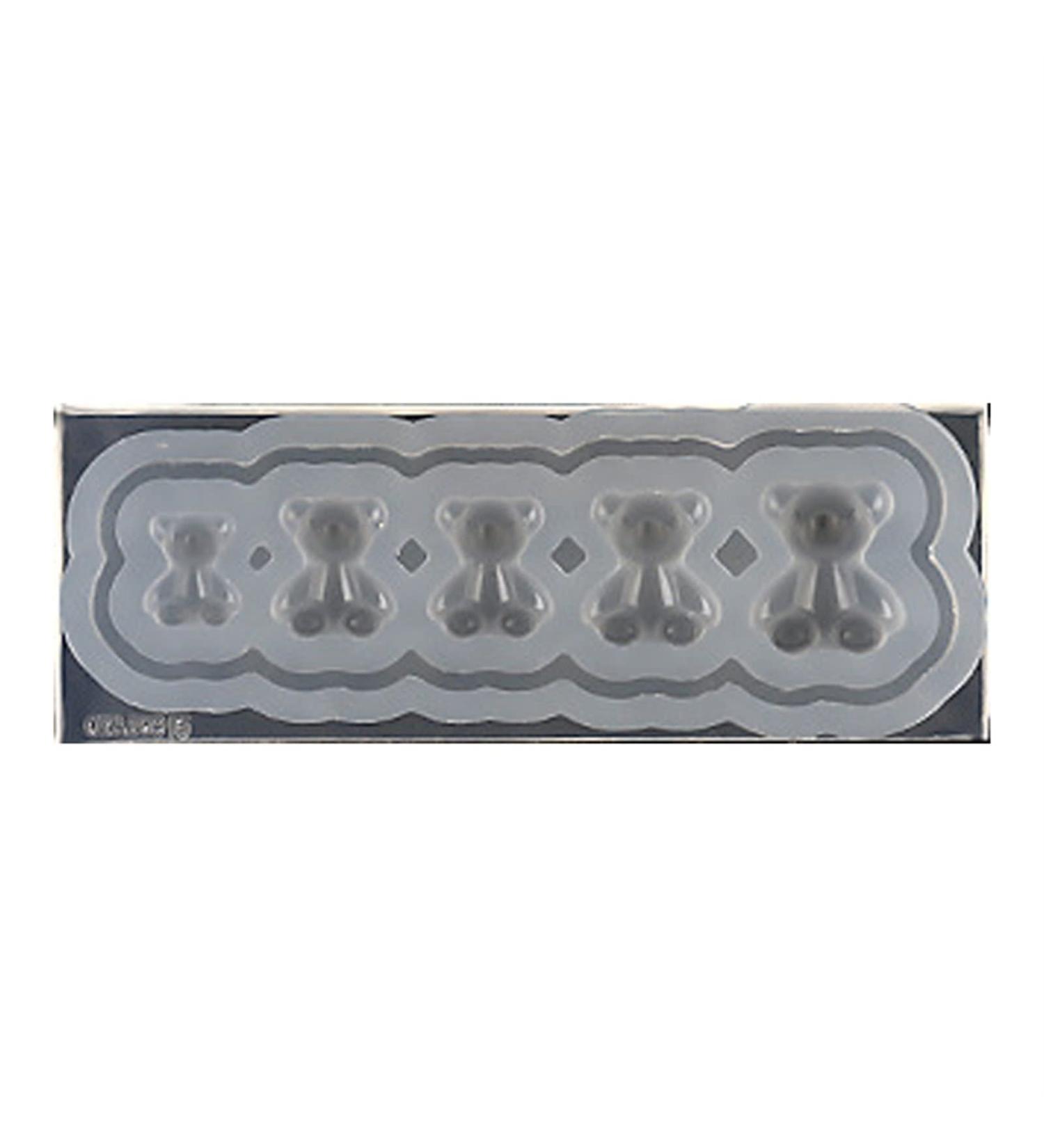 Nail Carving Mold - Creative 3D Silicone Manicure Tool for Home | High Toughness Bear & Butterfly Shapes | International Shipping Available - Buy Online on GoSupps.com