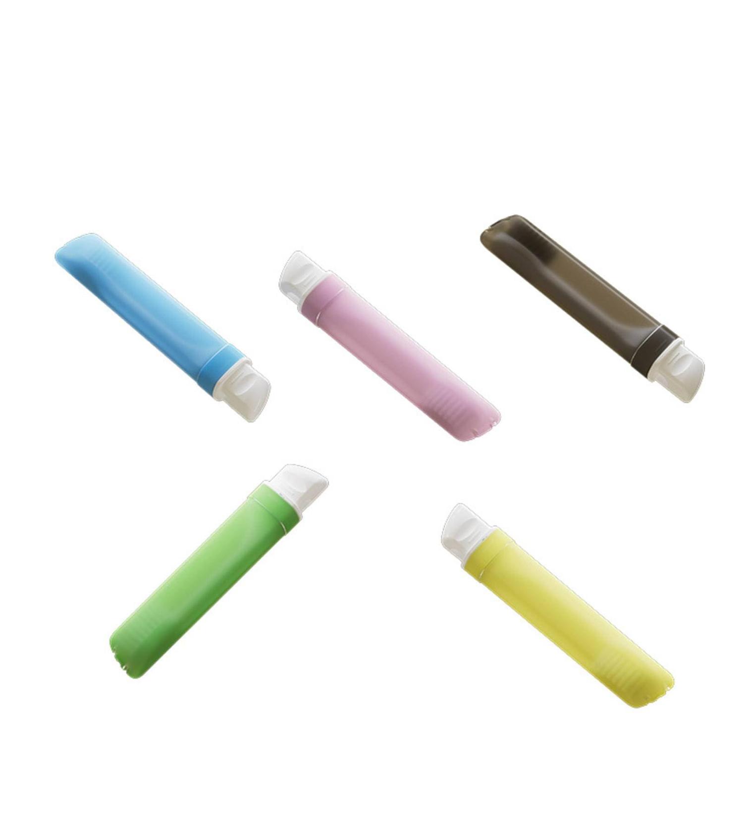 Rainbow Toothbrush - Portable Folding Soft-Bristle Design for Home & Travel | Creative Sleeve Included - Buy Online on GoSupps.com