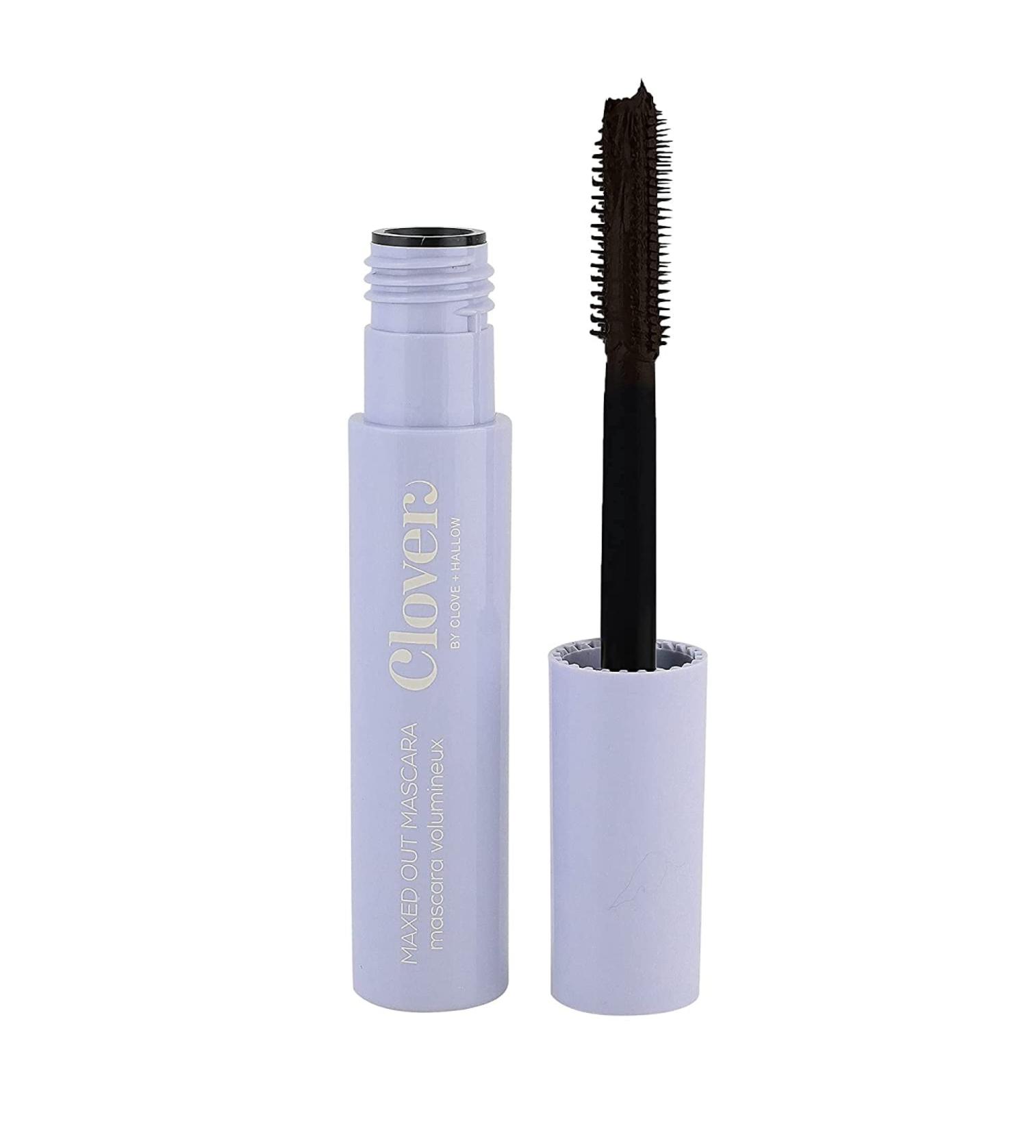 Clover Maxed Out Voluminous Mascara - Cruelty-Free, Vegan Eye Makeup in Black - Buy Online on GoSupps.com