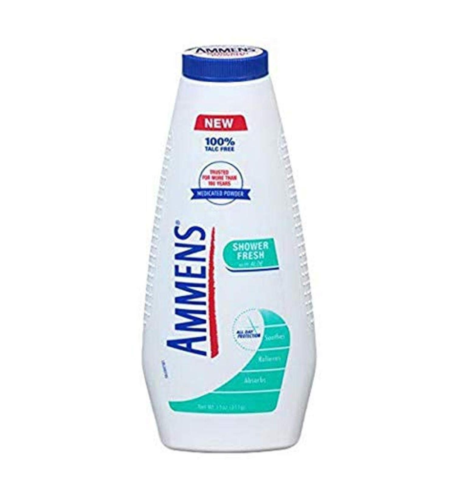 AMMENS Powder Shower Fresh Talc Free  11 Ounce