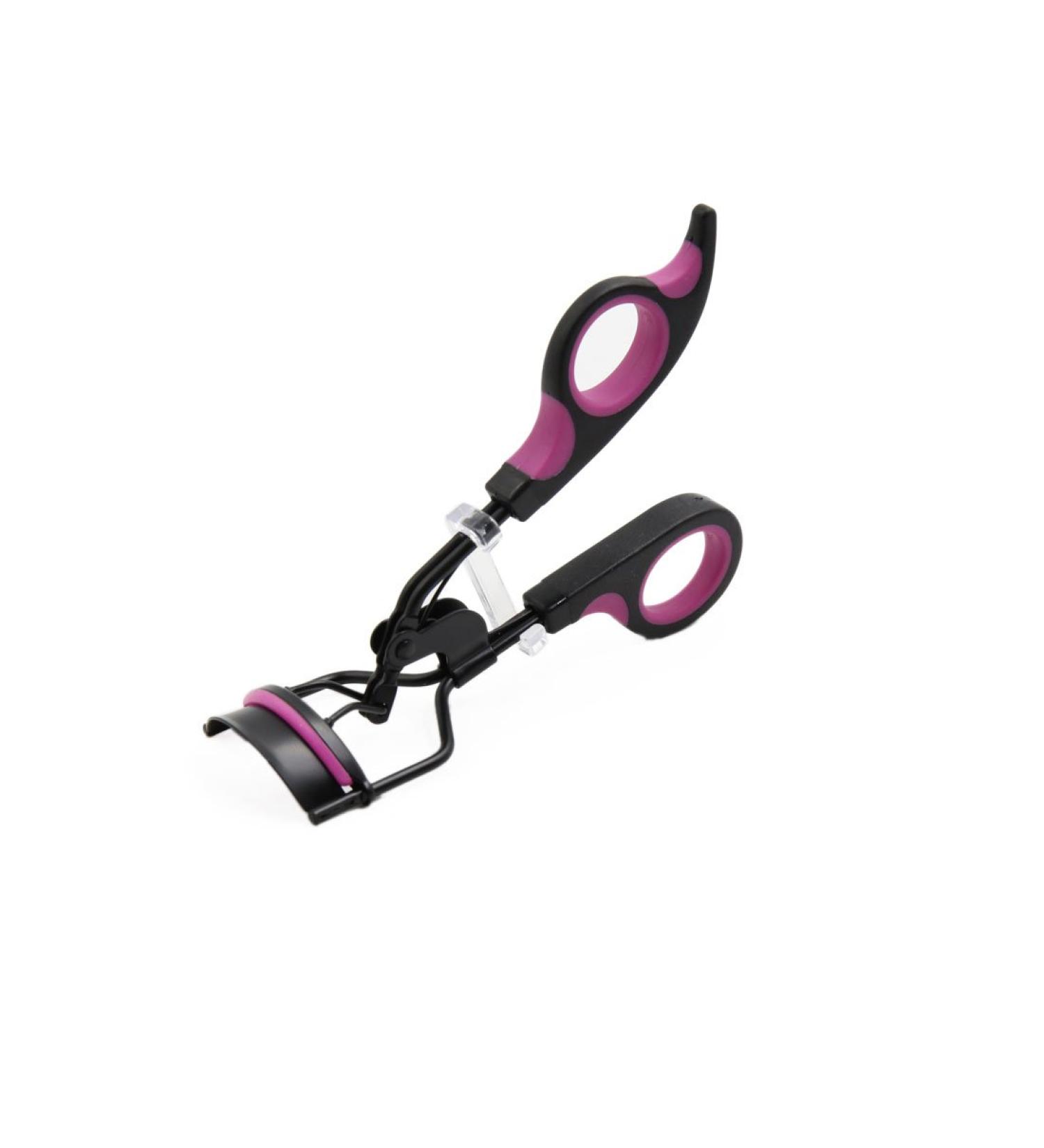 Purple Black Portable Handle Eyelash Curler Curling Clip Beauty Makeup Tool Eyelash Curler Multiple Colors - Buy Online on GoSupps.com