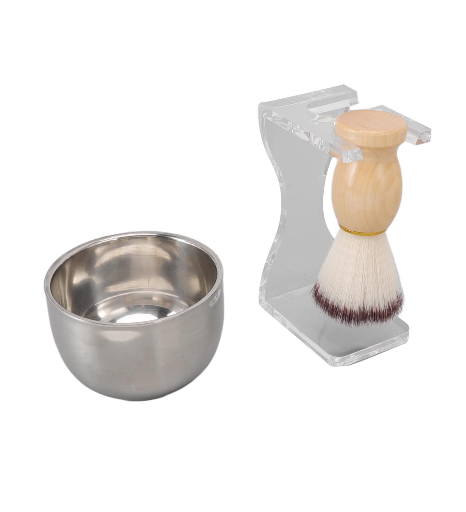 Naroote Shaving Brush Set for Men | Soft Bubble Bowl for Smooth Home Shaving - International Shipping Available - Buy Online on GoSupps.com